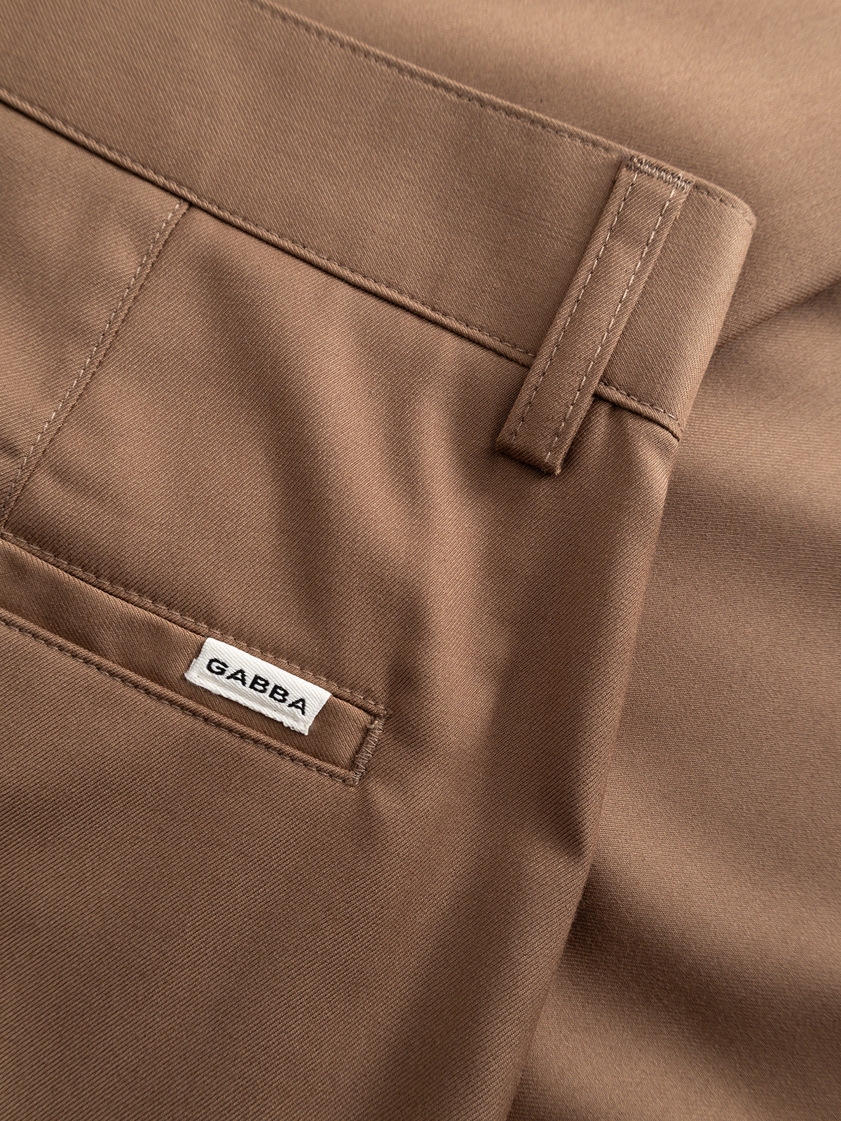 GABjoe Turnup Fin Pant - Sand - Image 13