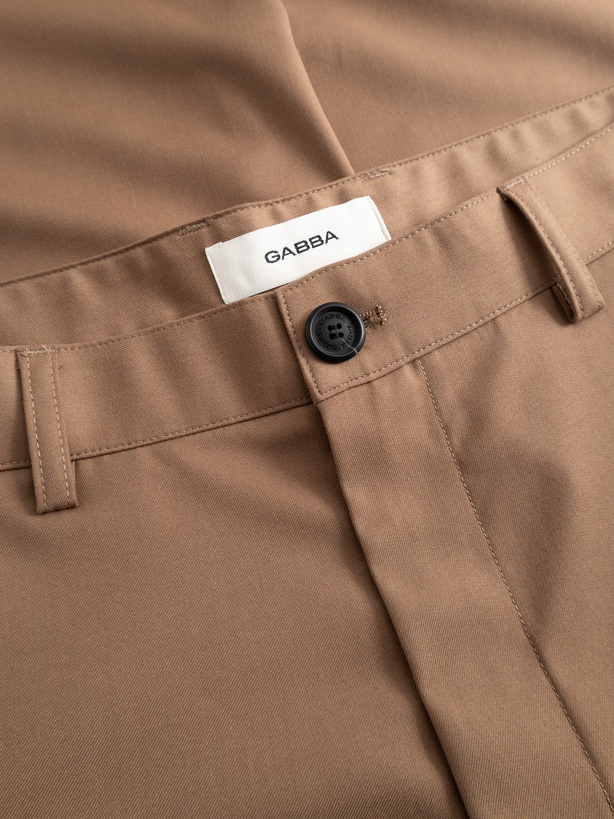 GABjoe Turnup Fin Pant - Sand - Image 5