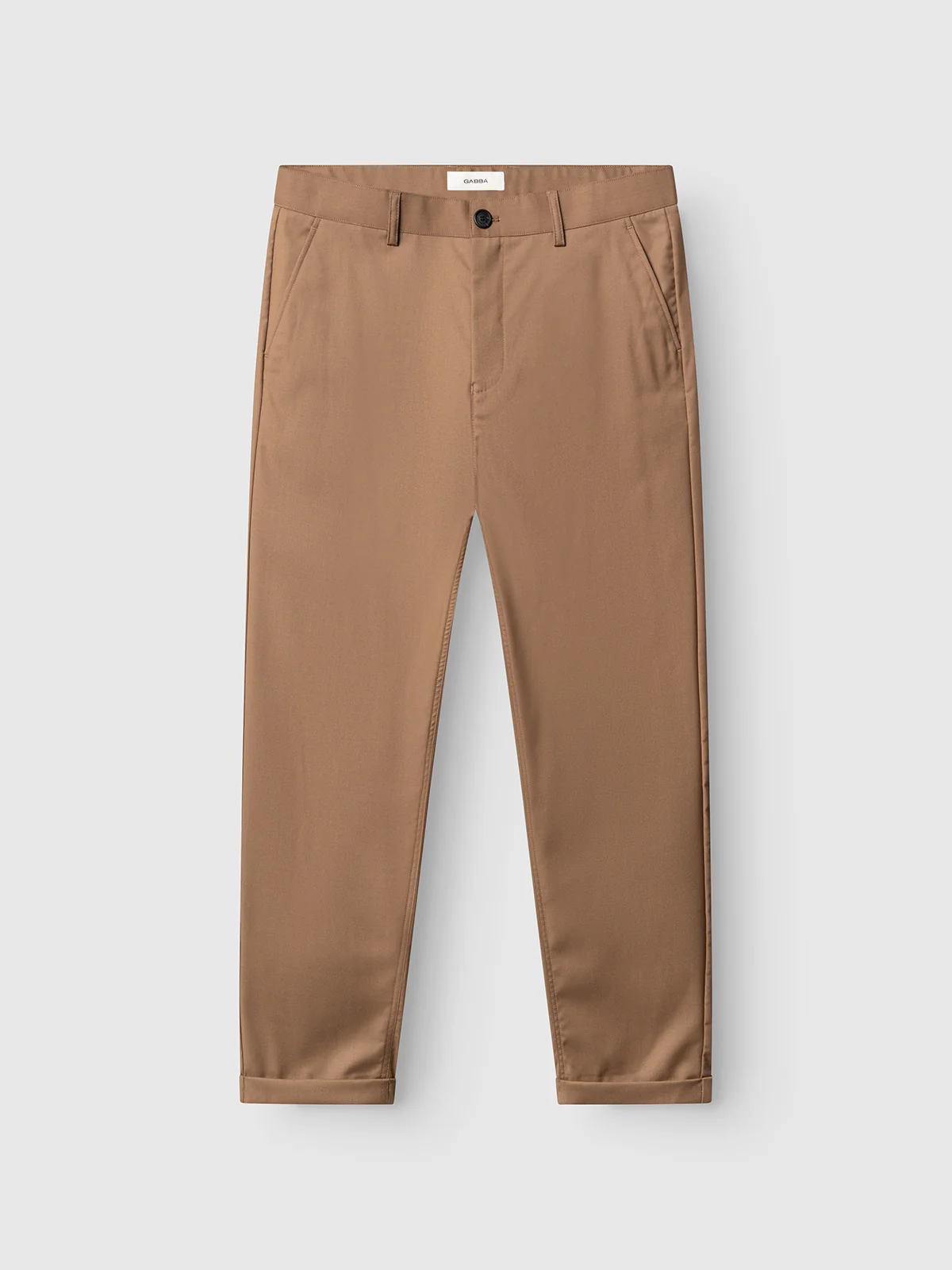 GABjoe Turnup Fin Pant - Sand - Image 8