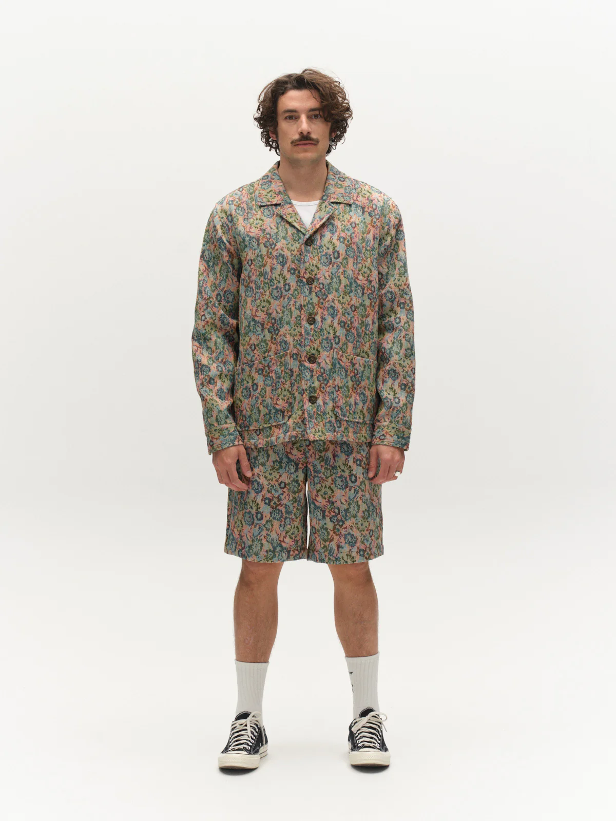 GABjoli Ted Kscope Shorts - Abstract Flowers - Image 2