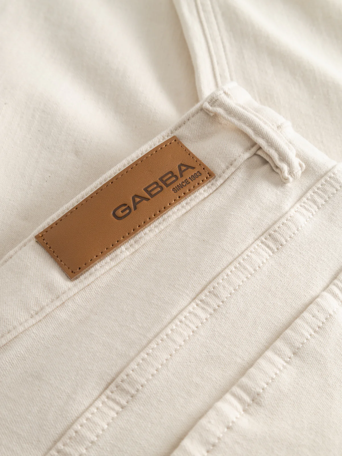 GABjones Heski Jeans - Ecru - Image 10