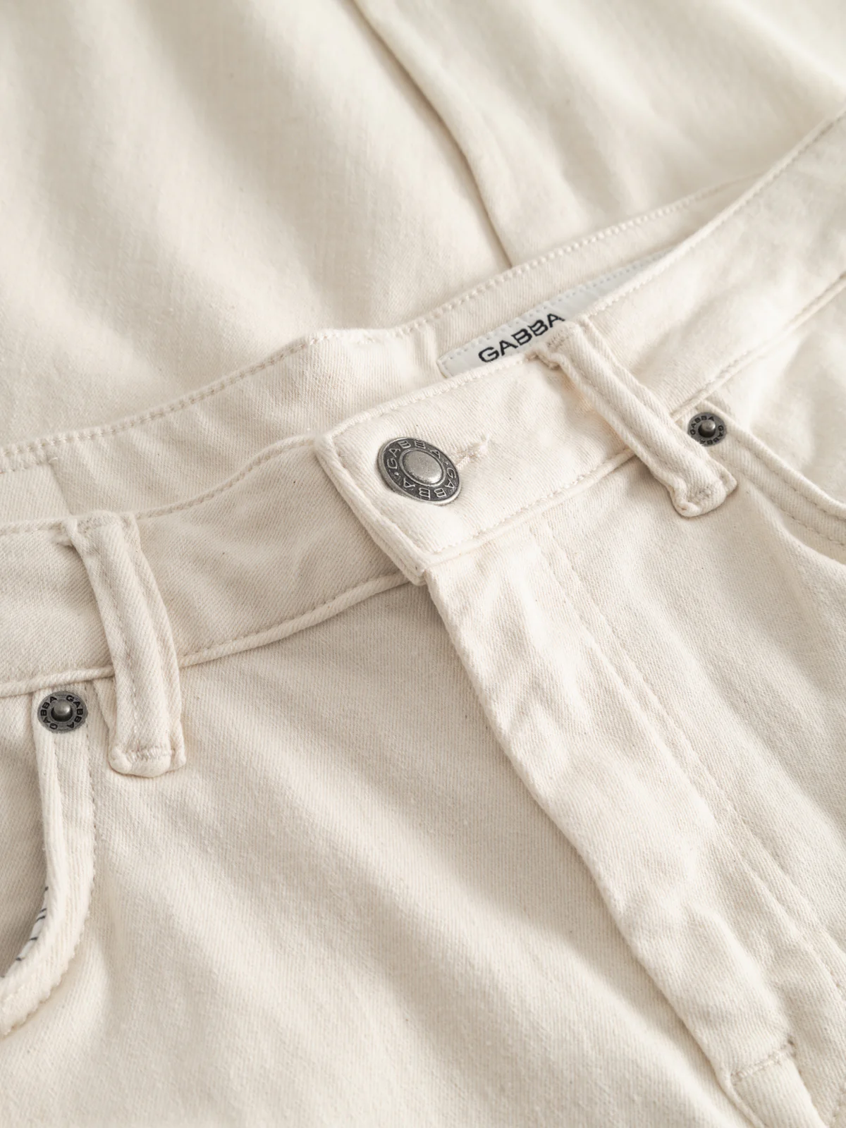 GABjones Heski Jeans - Ecru - Image 3