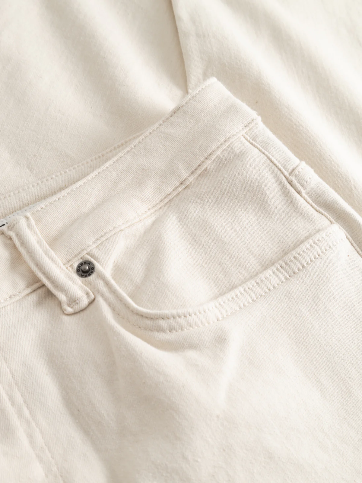 GABjones Heski Jeans - Ecru - Image 4