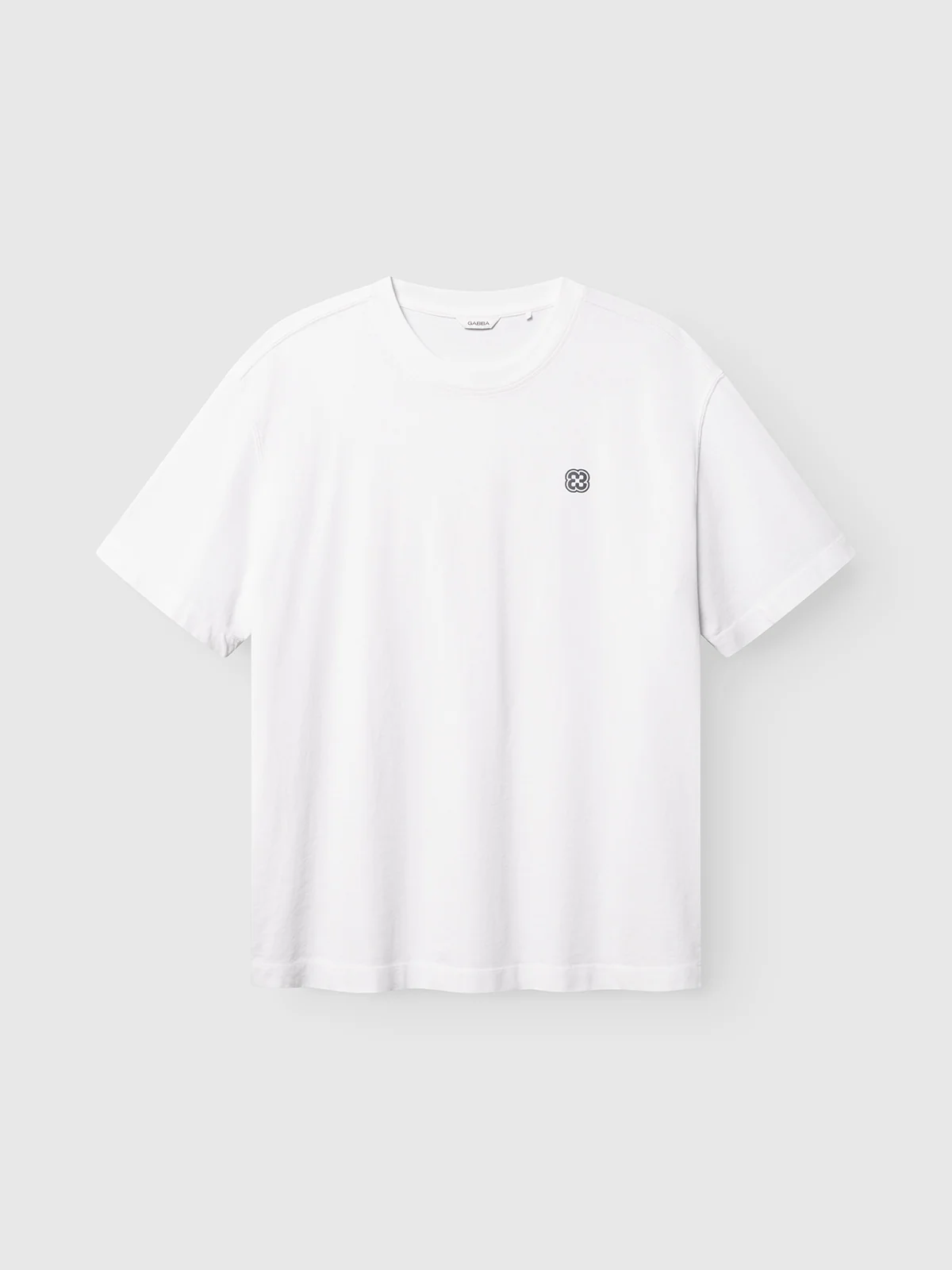 GABlegin Wix Chap Boxy Hour SS T-Shirt - White