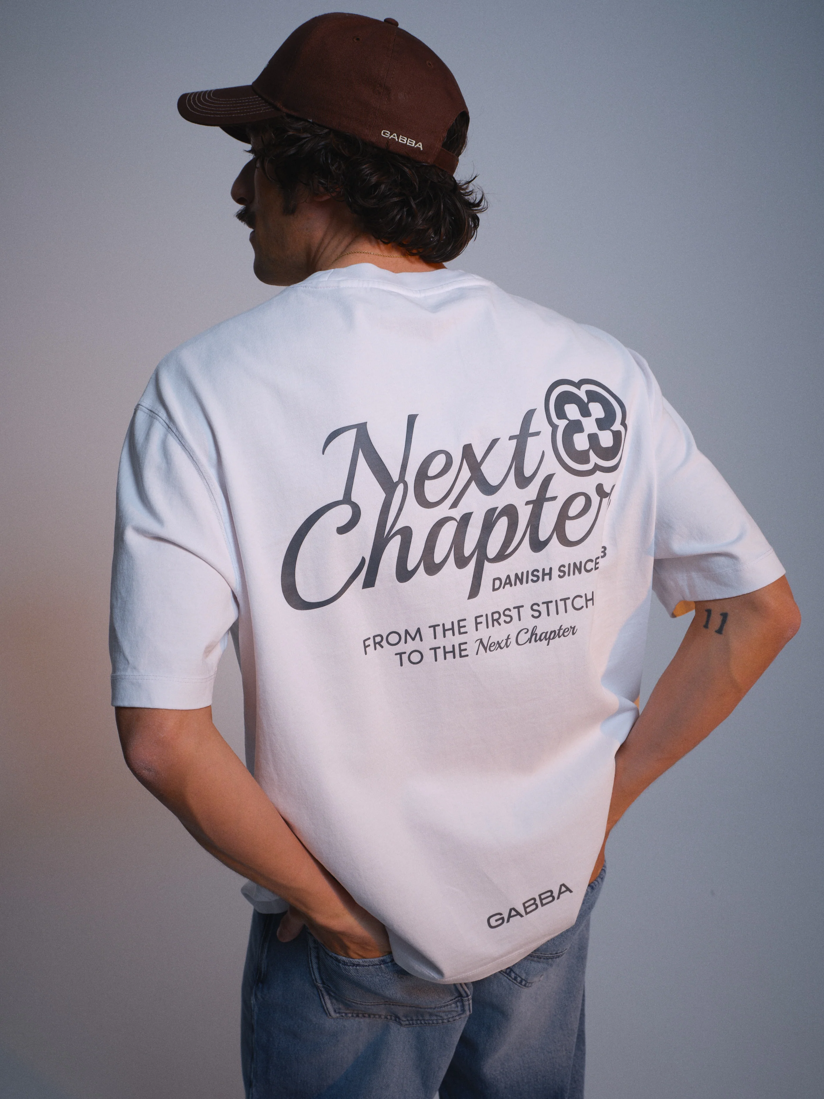 GABlegin Wix Chap Boxy Hour SS T-Shirt - White - Image 10