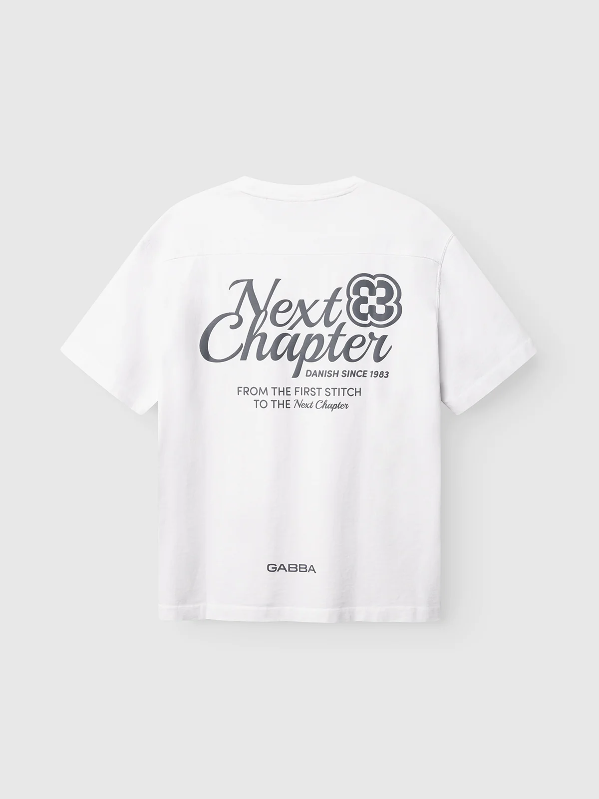 GABlegin Wix Chap Boxy Hour SS T-Shirt - White - Image 3