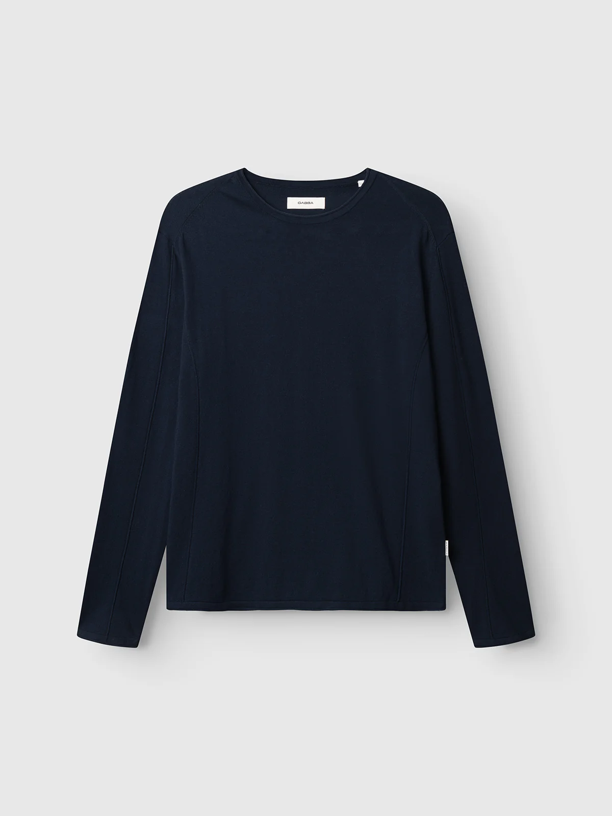 GABlima Cot LS Knit - Navy - Image 8