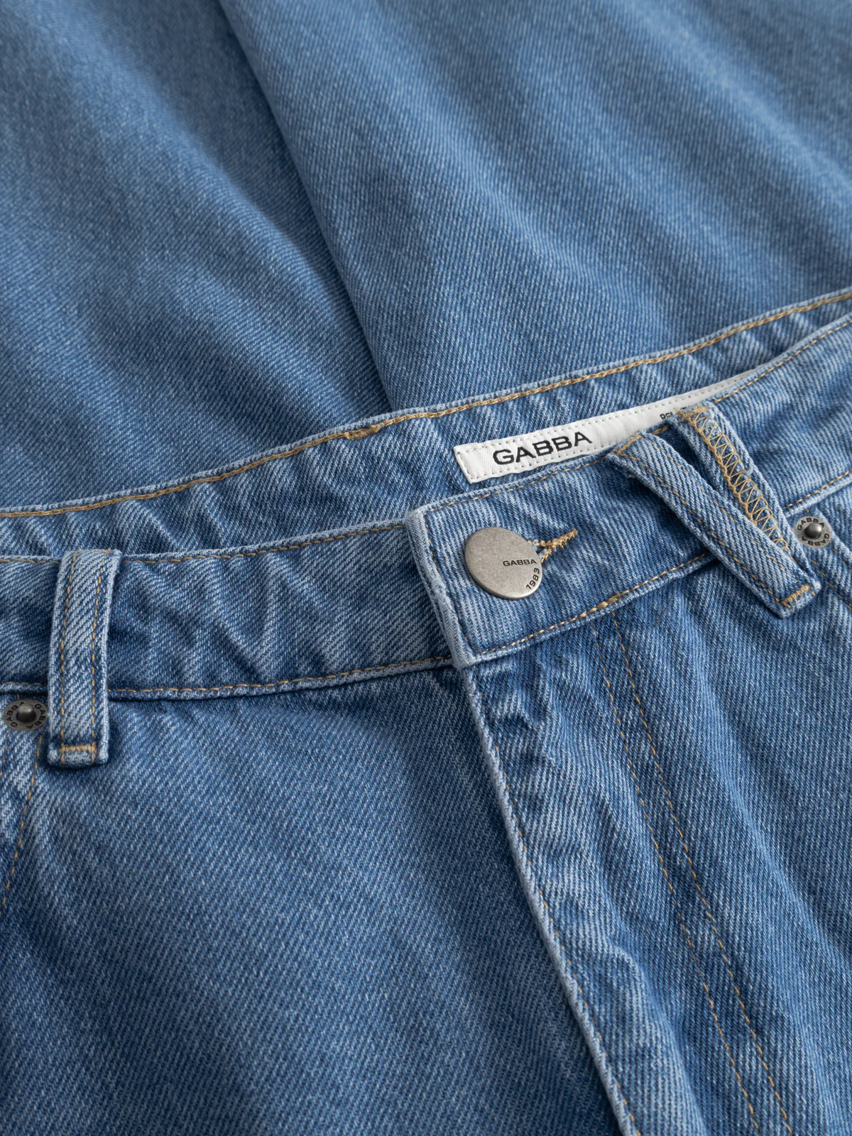 GABmarc 5poc Mid Jeans - Mid Blue Denim - Image 12
