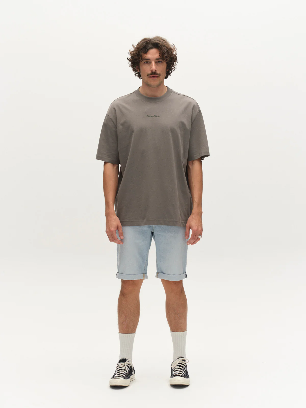 GABmarkus Derby Shorts - Lt. Blue Denim - Image 2
