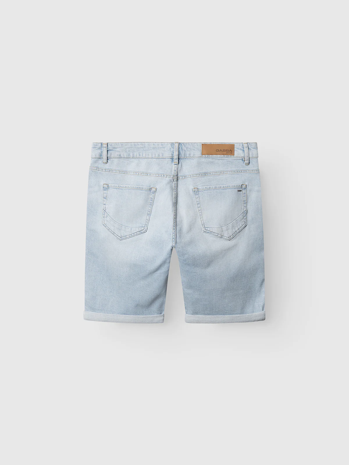 GABmarkus Derby Shorts - Lt. Blue Denim - Image 3
