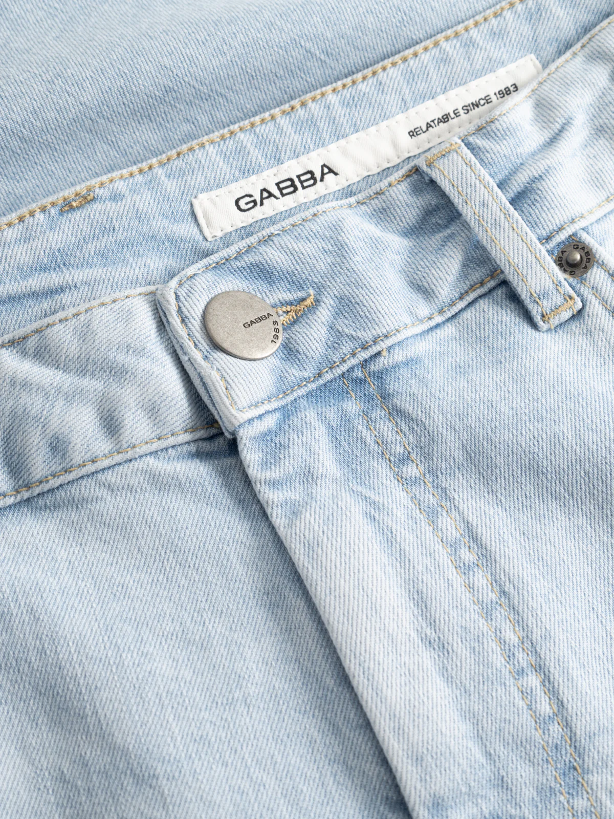 GABmarkus Derby Shorts - Lt. Blue Denim - Image 5