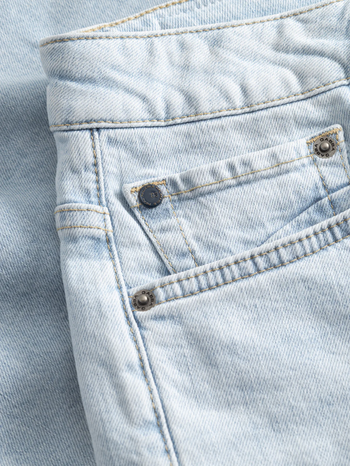 GABmarkus Derby Shorts - Lt. Blue Denim - Image 6