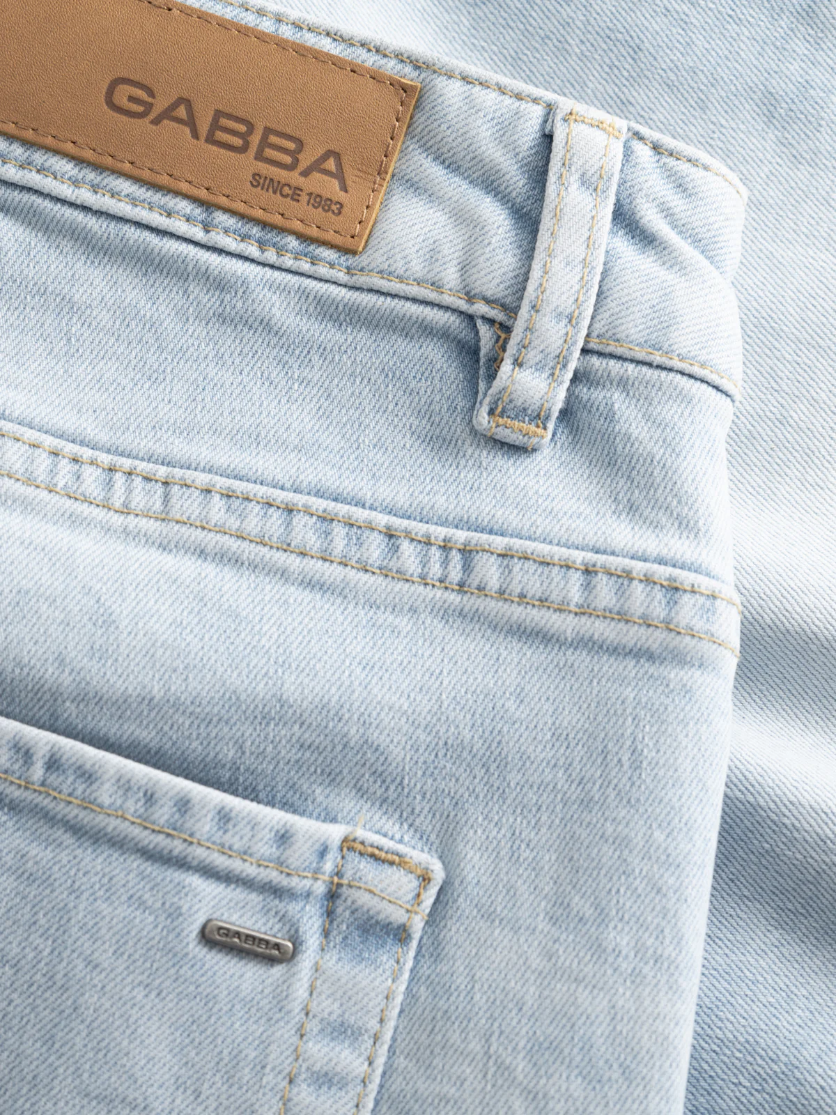 GABmarkus Derby Shorts - Lt. Blue Denim - Image 7