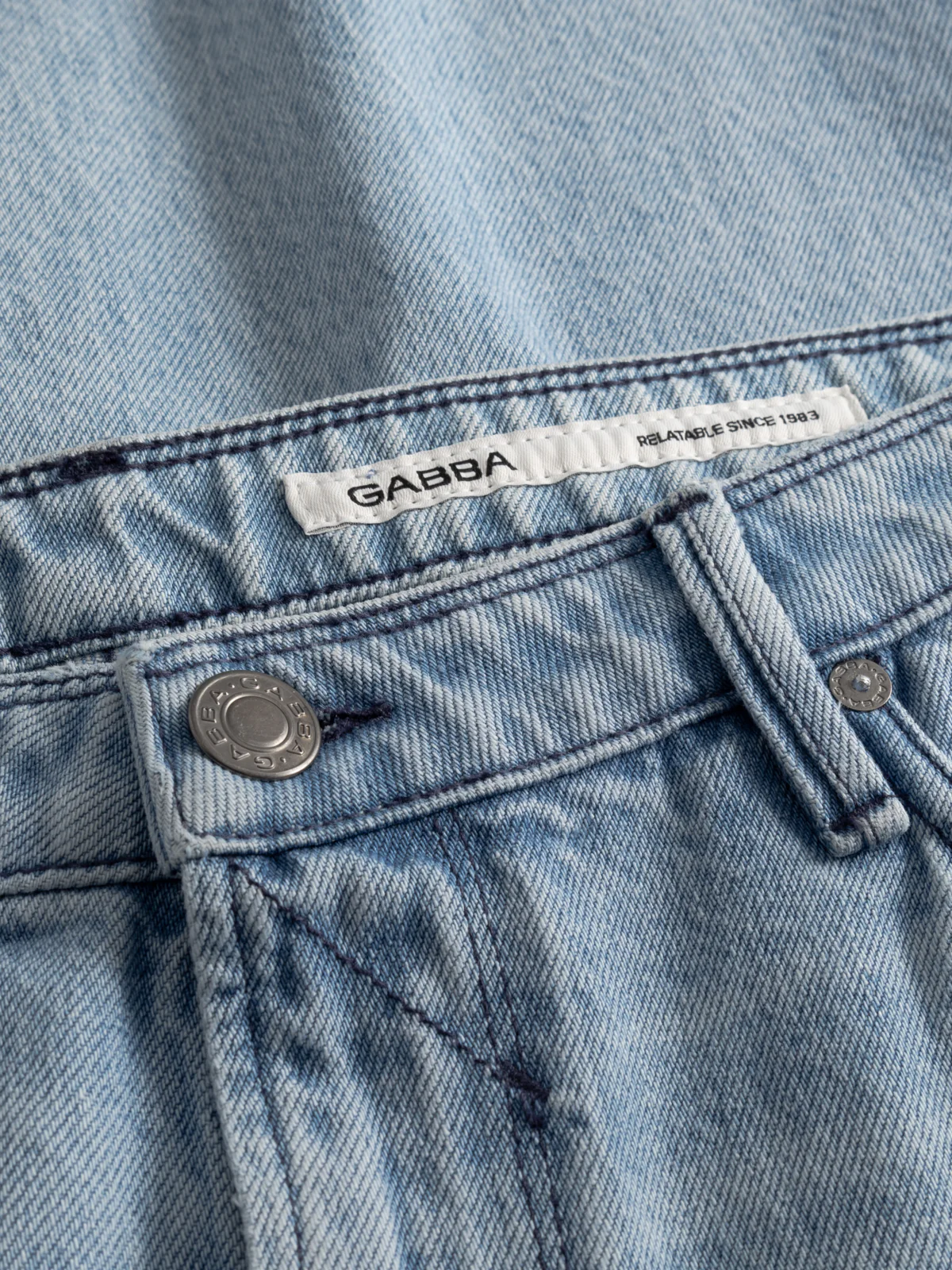 GABmax Elvis Jeans - Lt. Blue Denim - Image 3