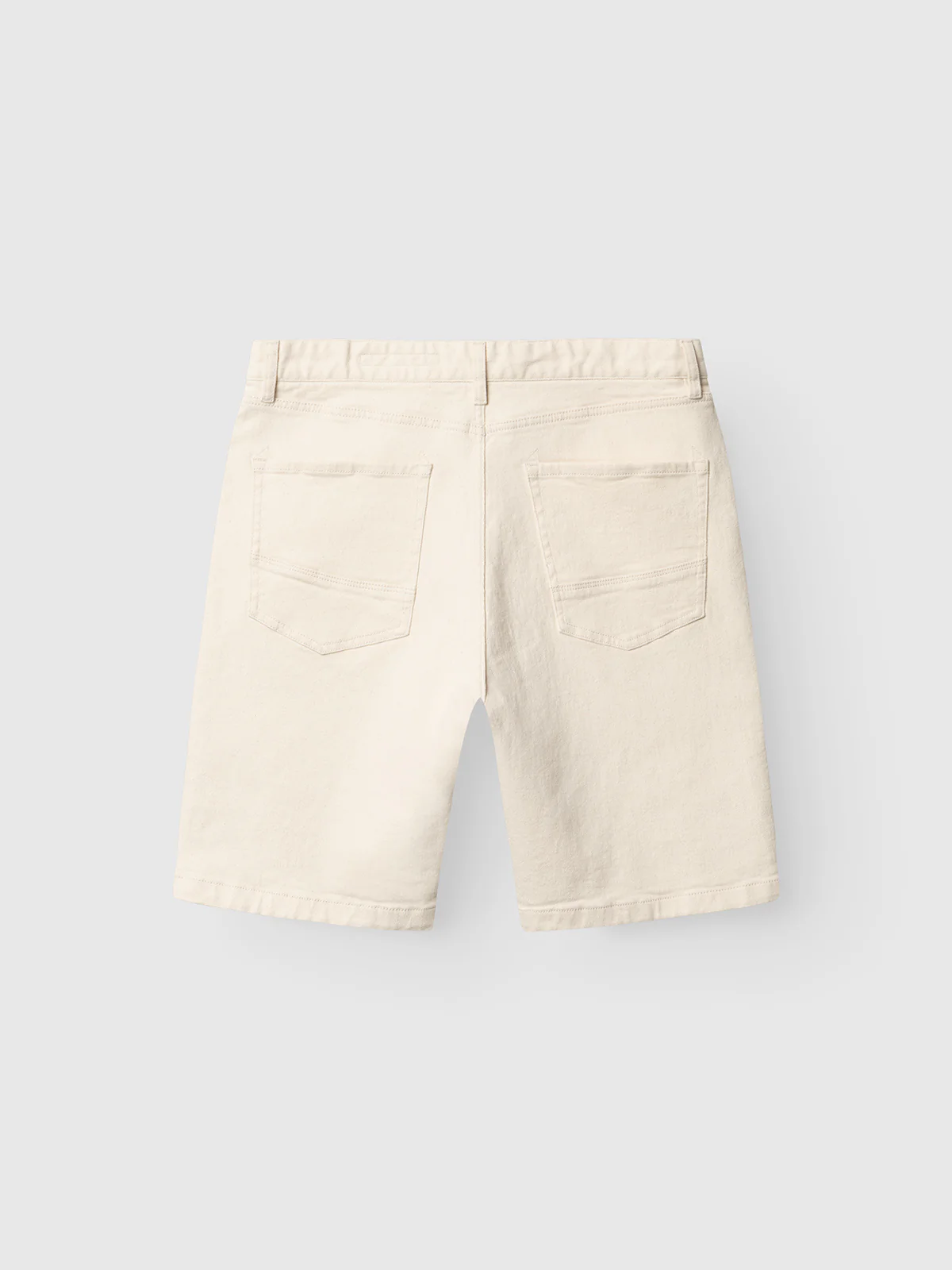 GABmox Twill Shorts - Ecru - Image 3