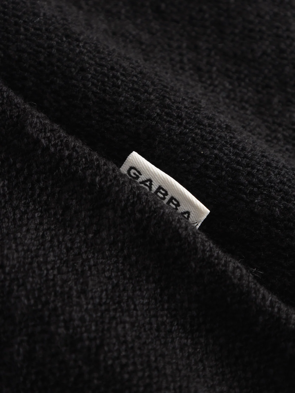 GABnigel Alto SS Knit - Black - Image 5