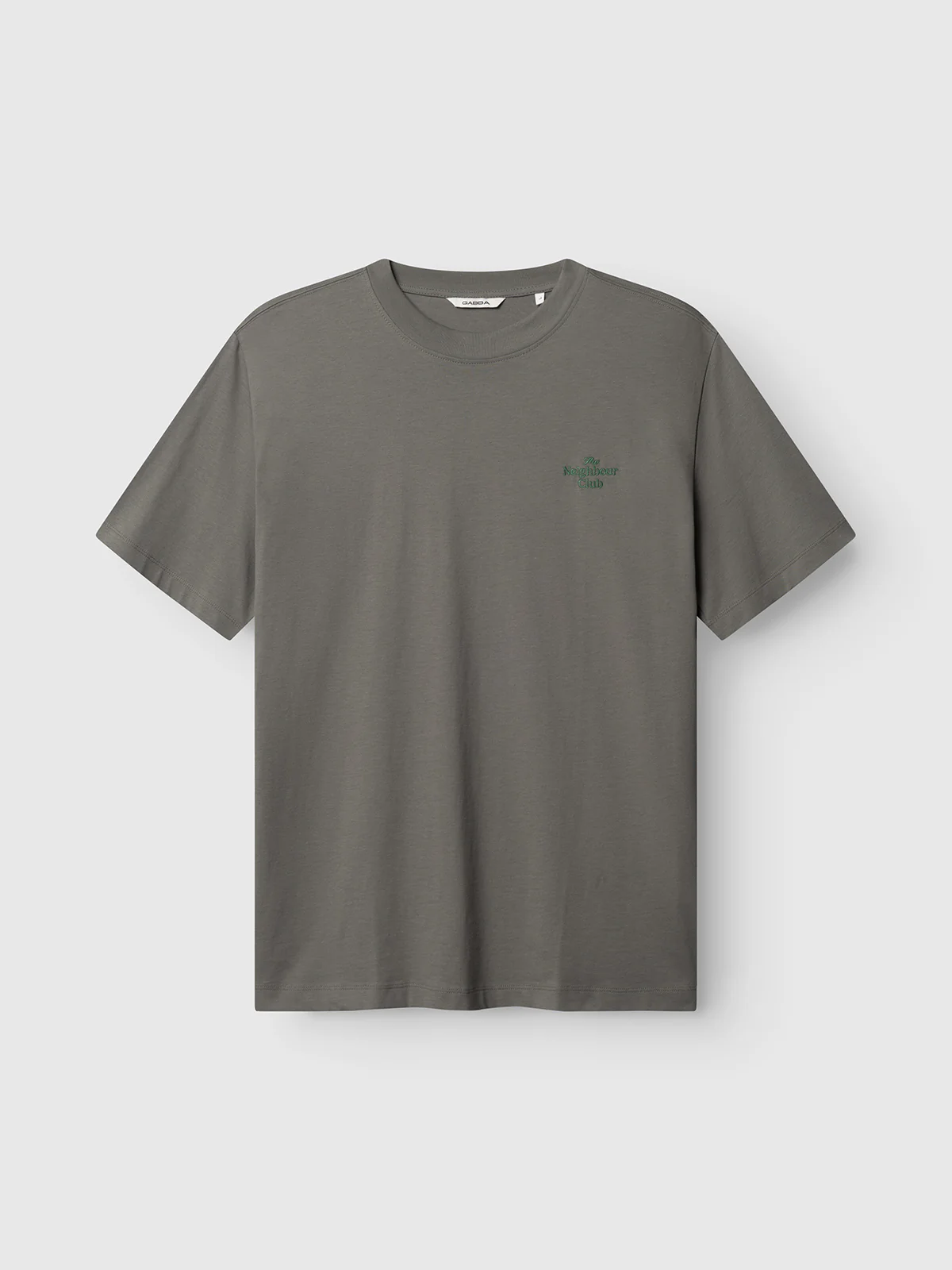 GABnigel Boxy NBH SS T-shirt GOTS - Castor Gray