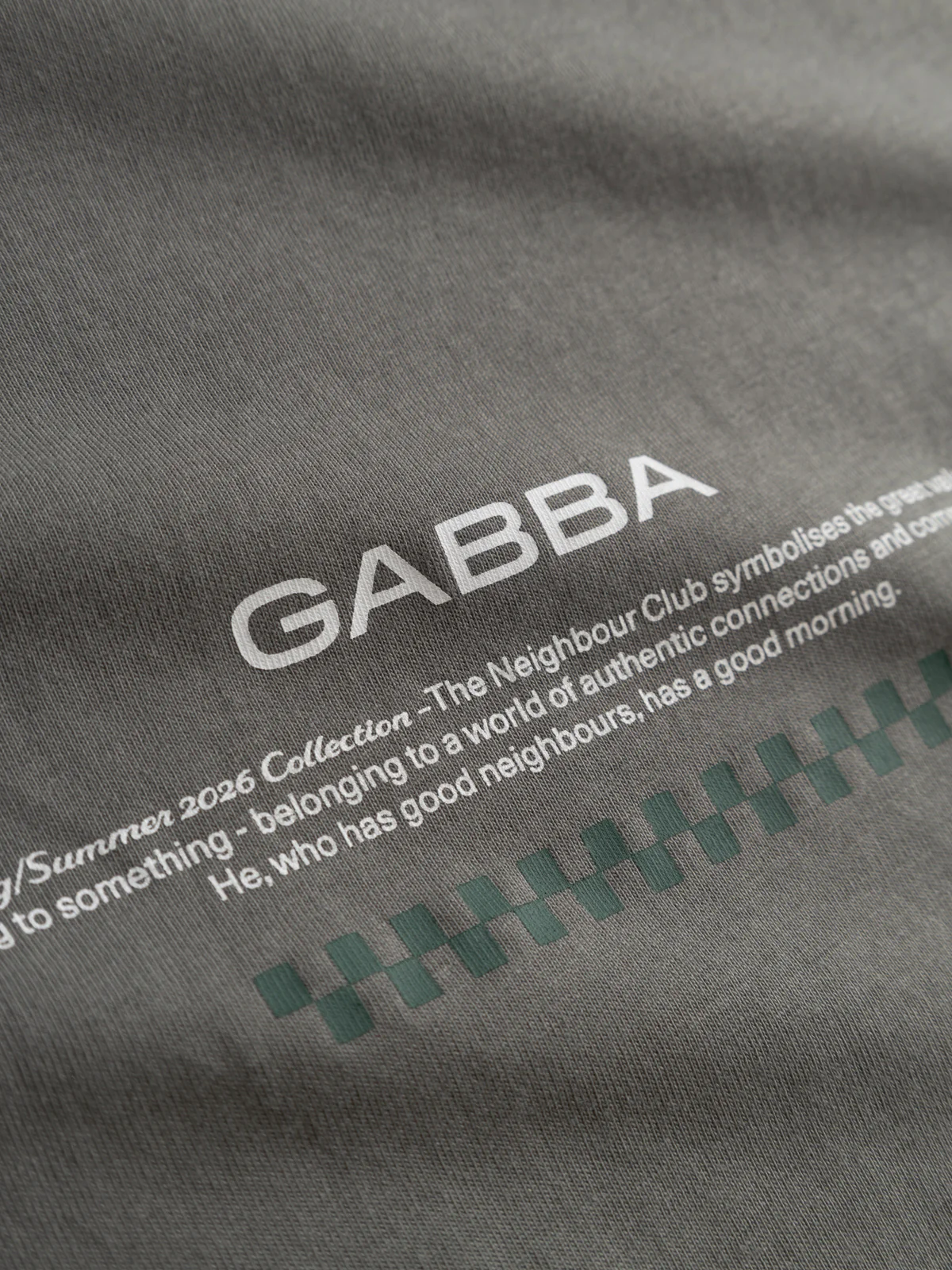 GABnigel Boxy NBH SS T-shirt GOTS - Castor Gray - Image 16