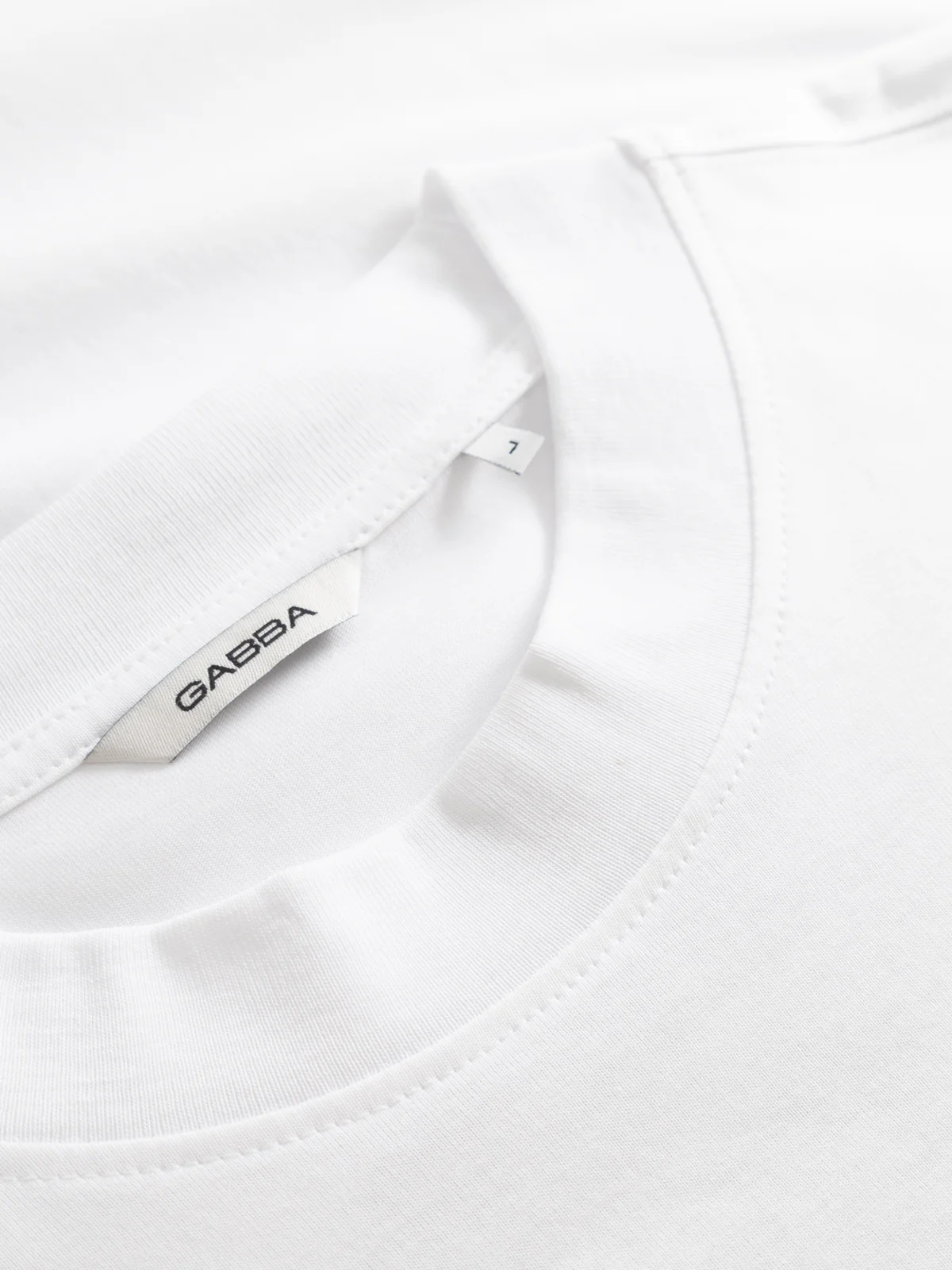 GABnigel Boxy NBH SS T-shirt GOTS - White - Image 13