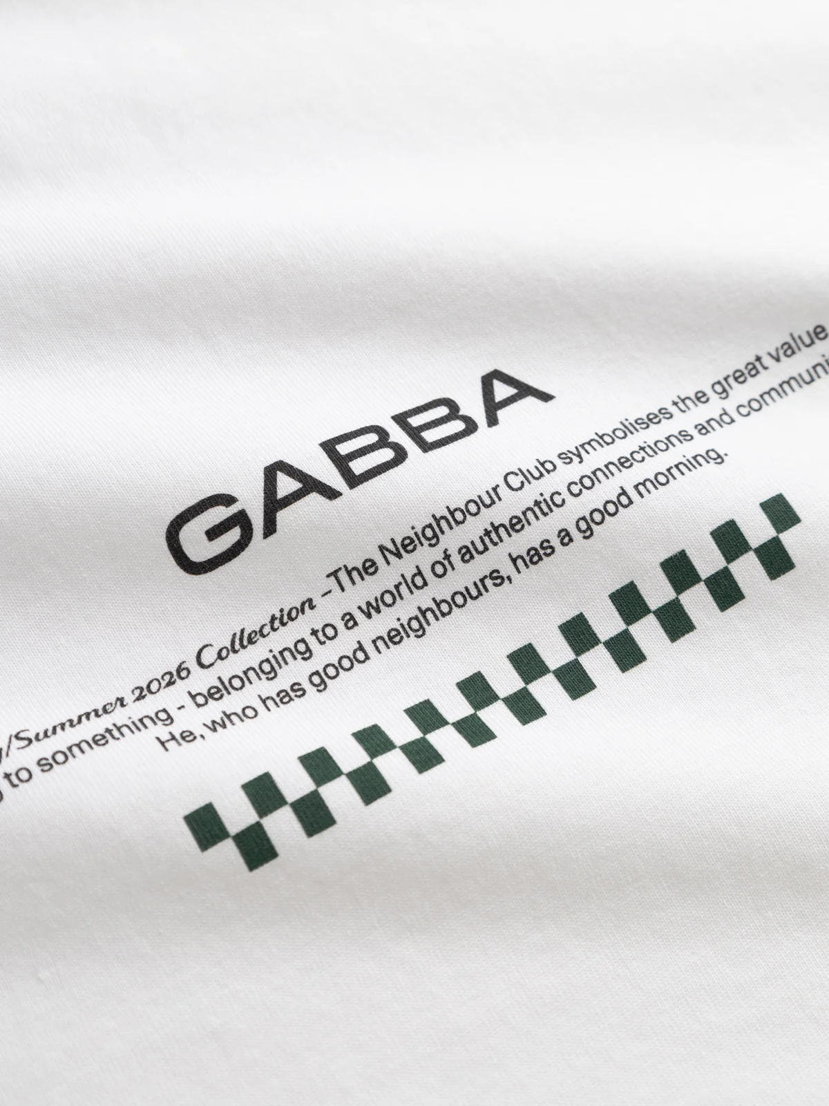 GABnigel Boxy NBH SS T-shirt GOTS - White - Image 15