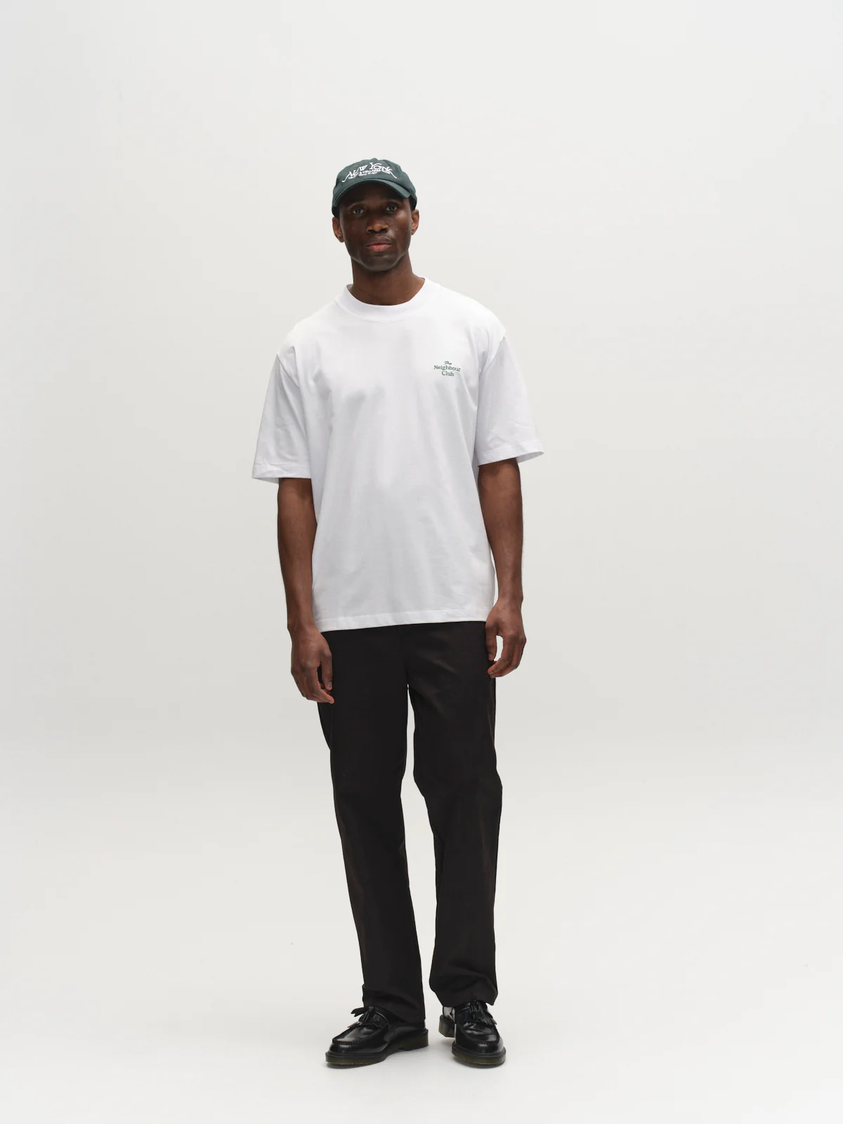 GABnigel Boxy NBH SS T-shirt GOTS - White - Image 2