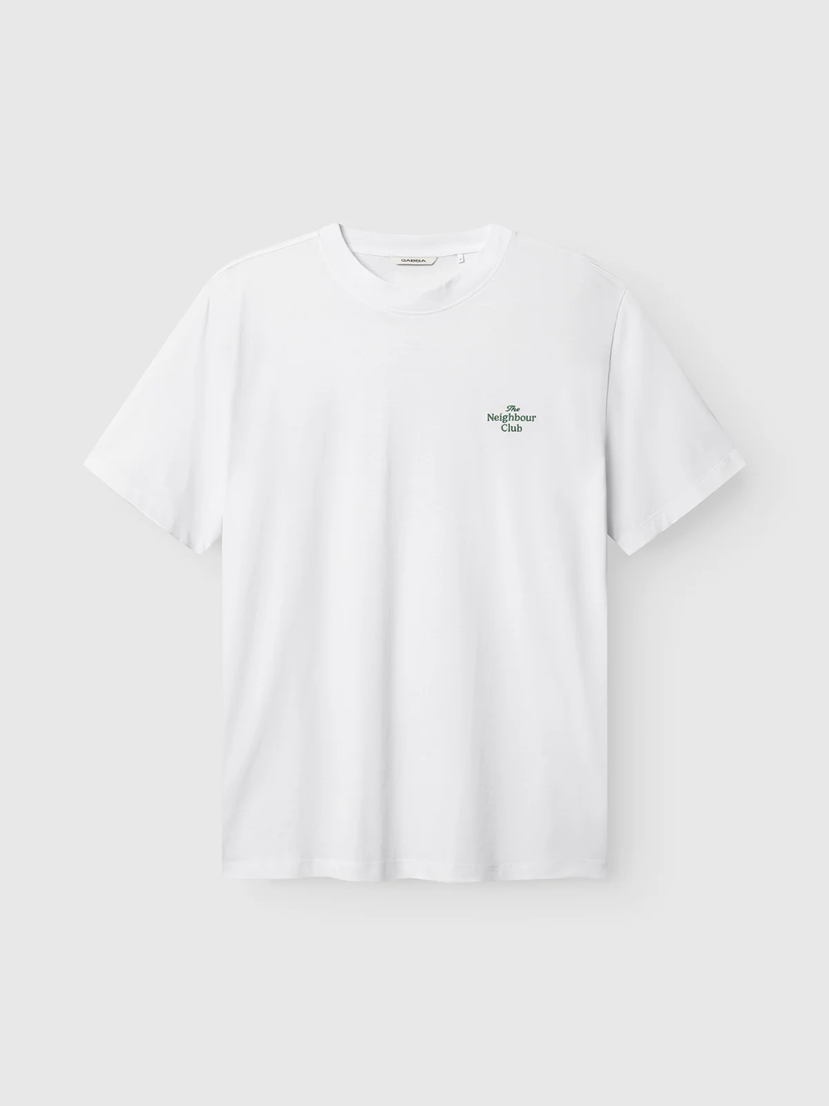 GABnigel Boxy NBH SS T-shirt GOTS - White - Image 9