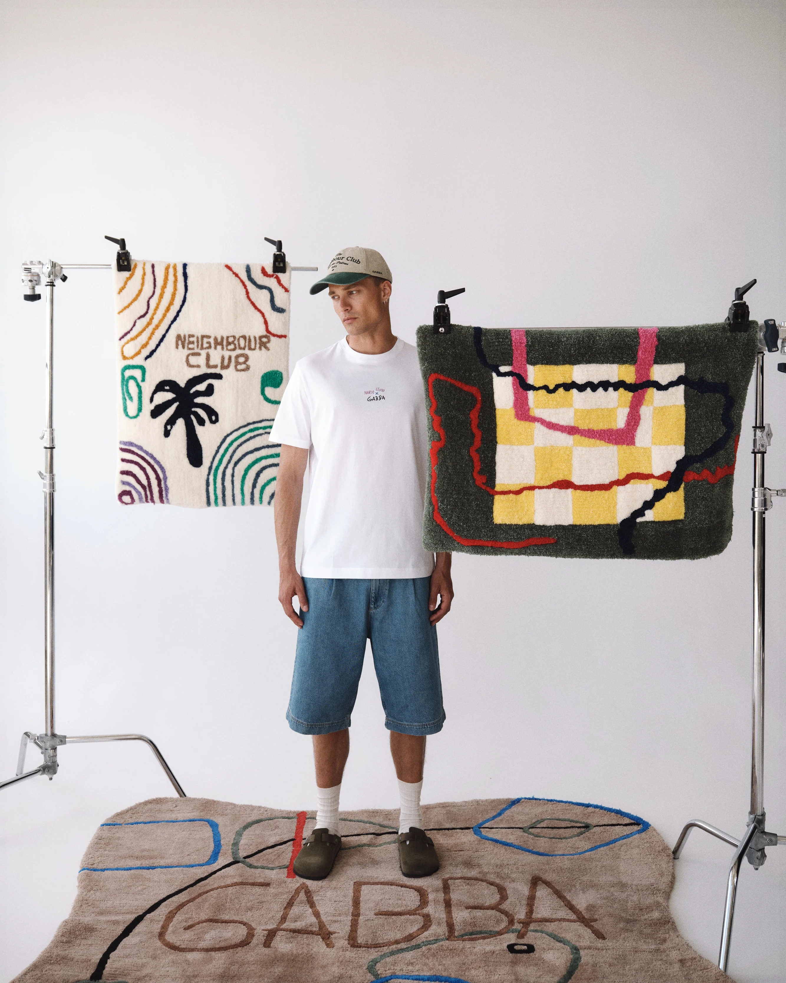 GABnigel Nando SS T-shirt GOTS - White