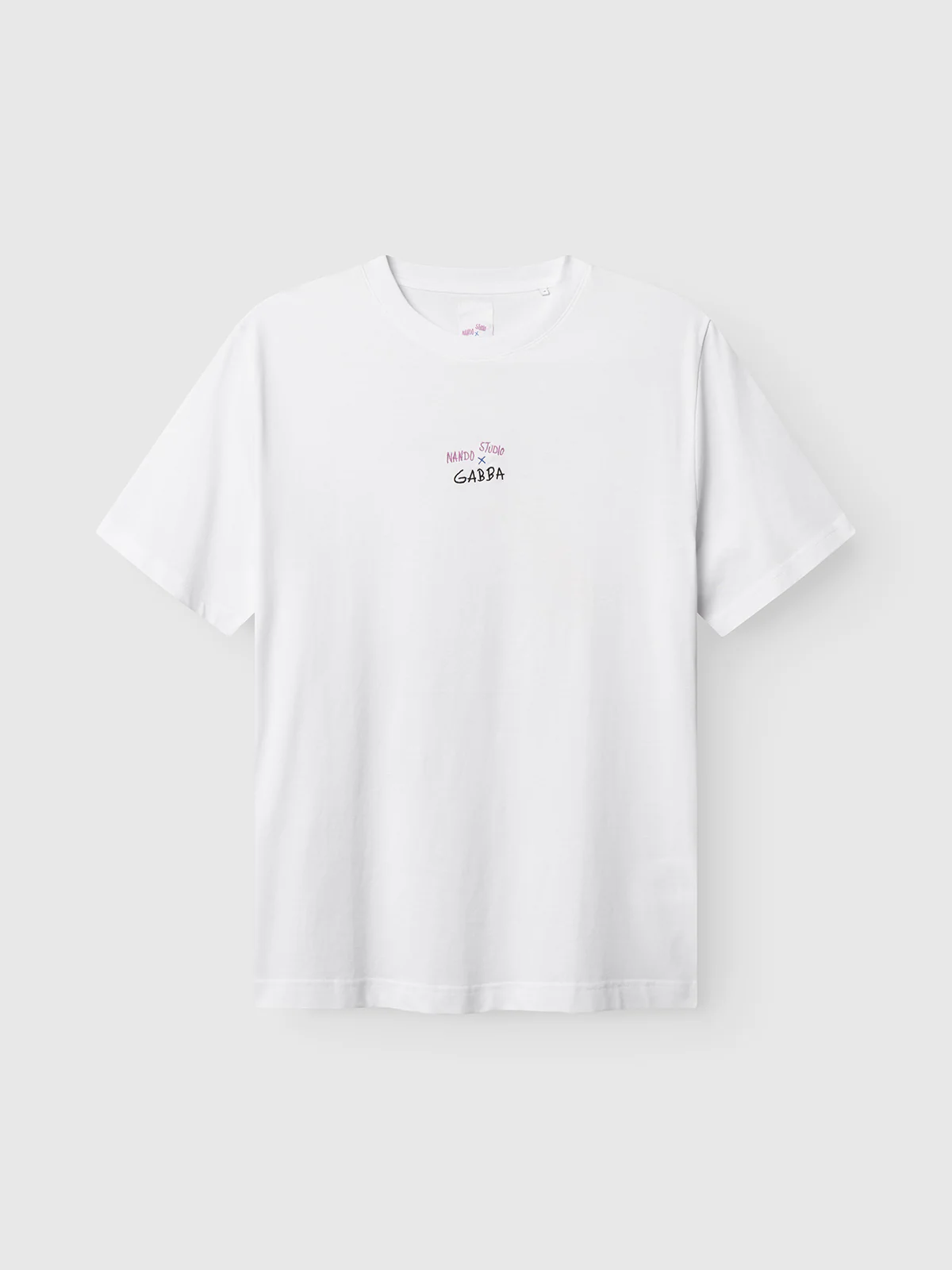 GABnigel Nando SS T-shirt GOTS - White - Image 2
