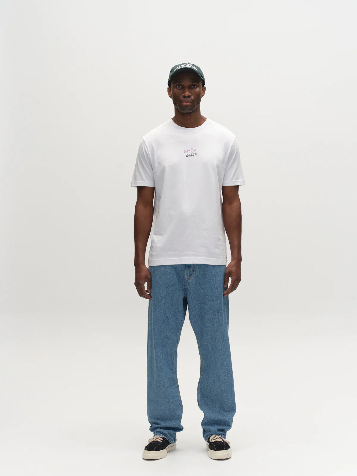 GABnigel Nando SS T-shirt GOTS - White - Image 5