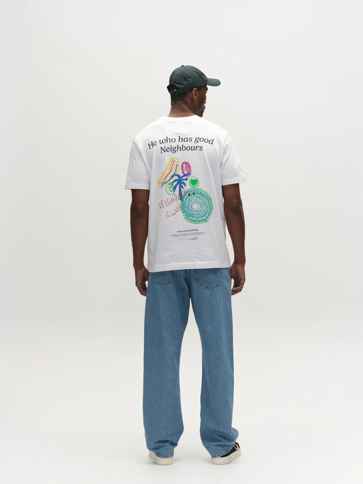 GABnigel Nando SS T-shirt GOTS - White - Image 6