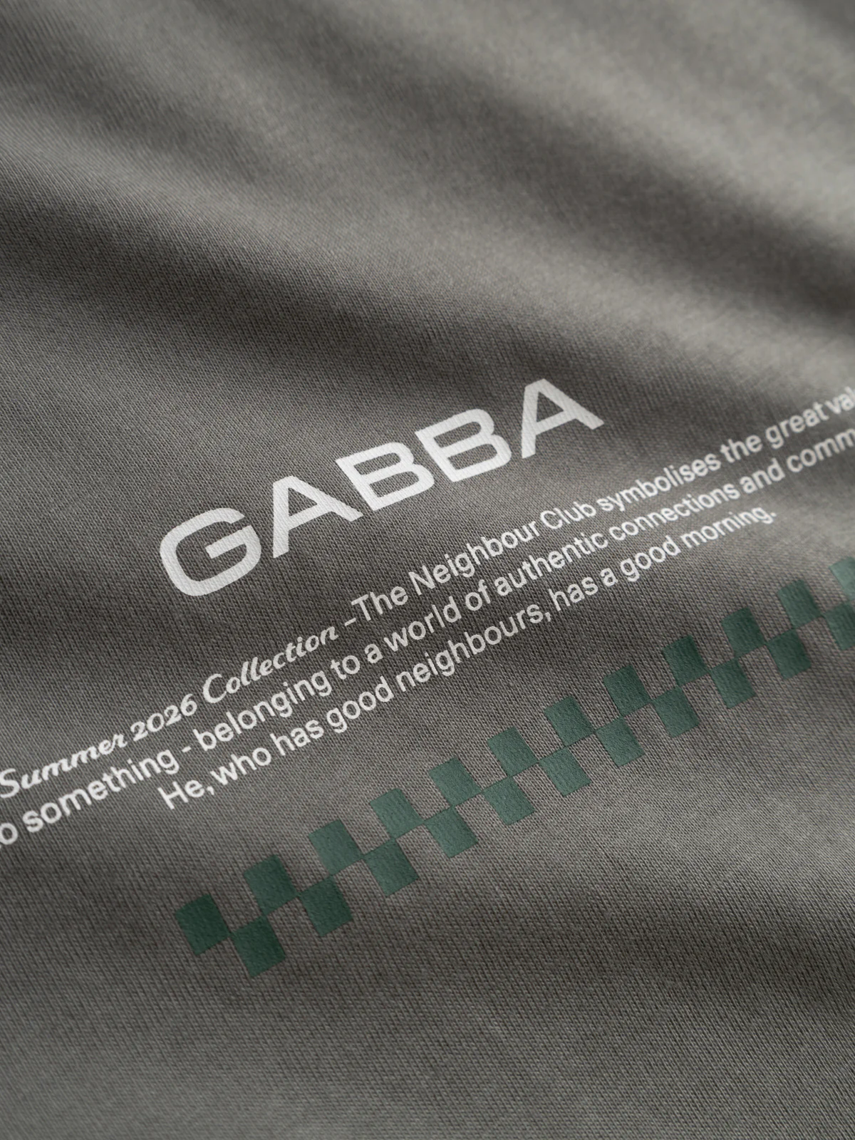 GABnigel NBH SS T-Shirt GOTS - Castor Gray - Image 14