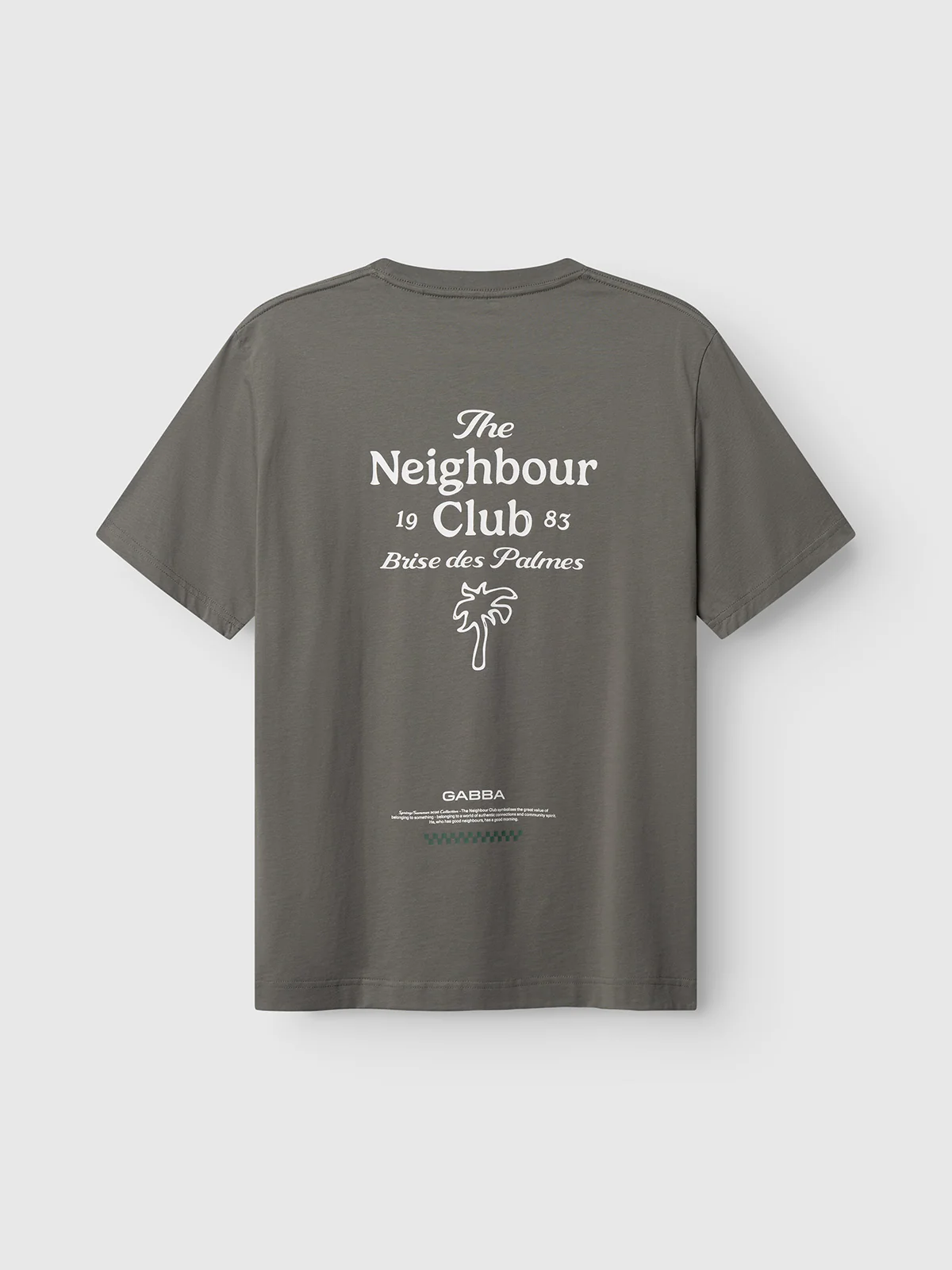 GABnigel NBH SS T-Shirt GOTS - Castor Gray - Image 9