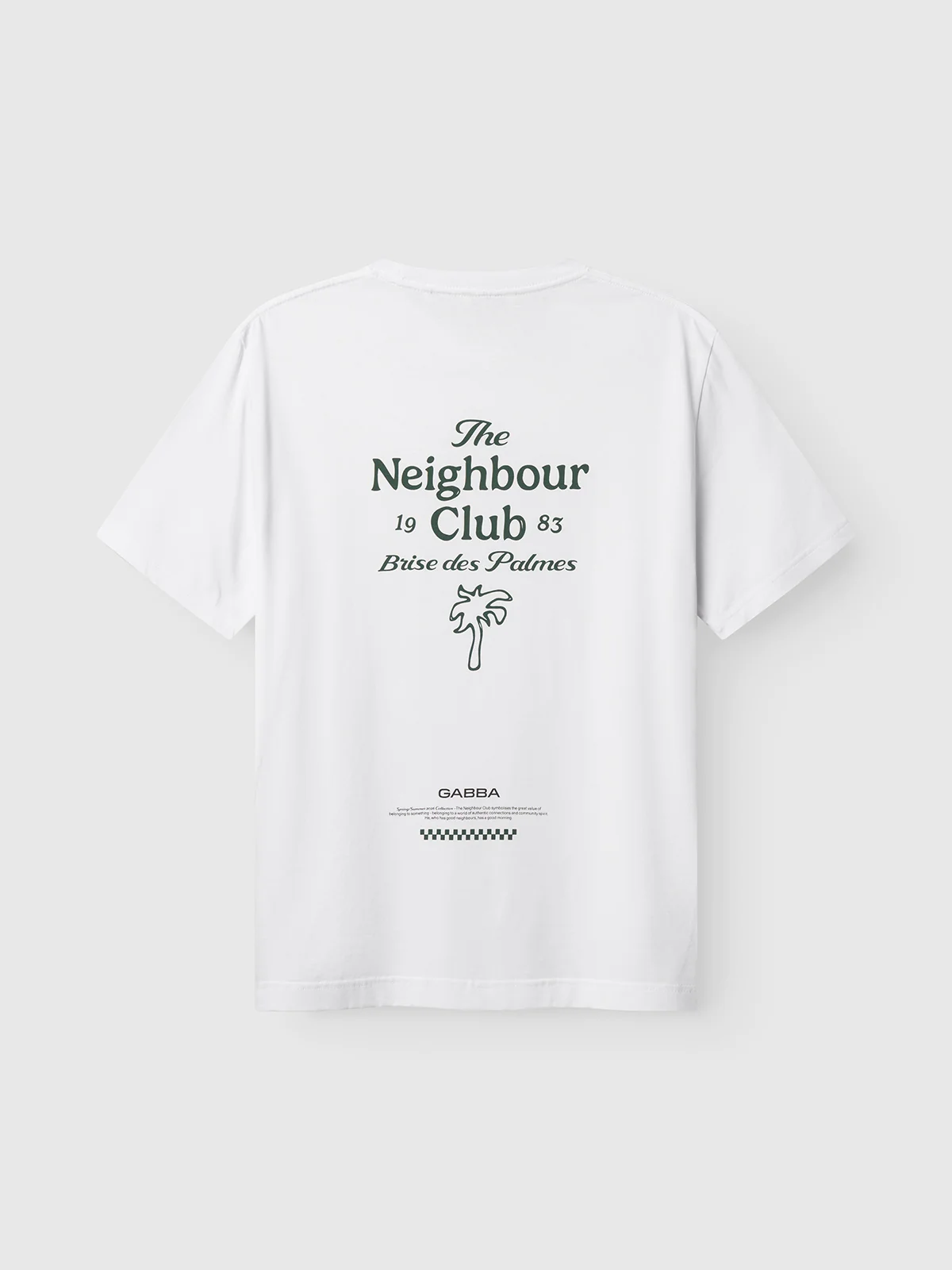 GABnigel NBH SS T-Shirt GOTS - White - Image 9