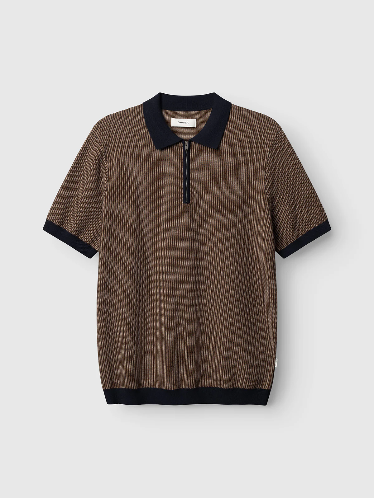 GABoswald Retro SS Knit - Navy