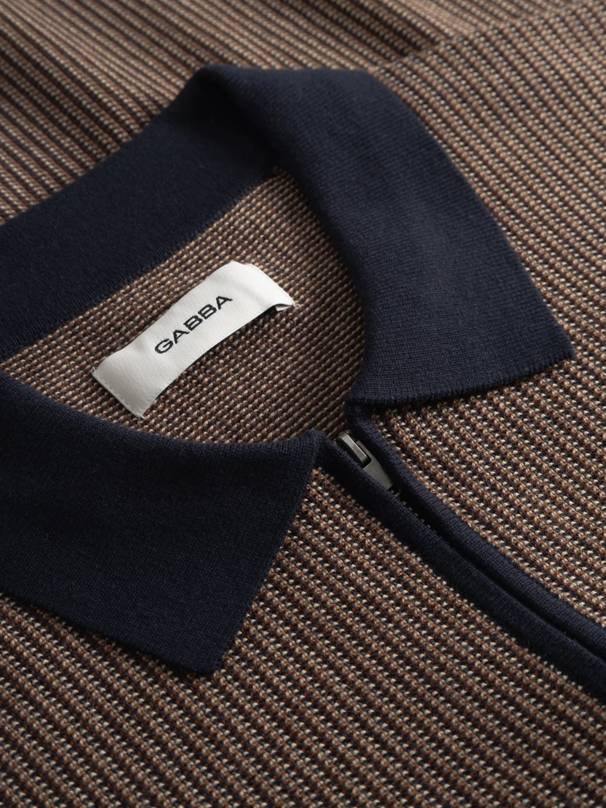 GABoswald Retro SS Knit - Navy - Image 5