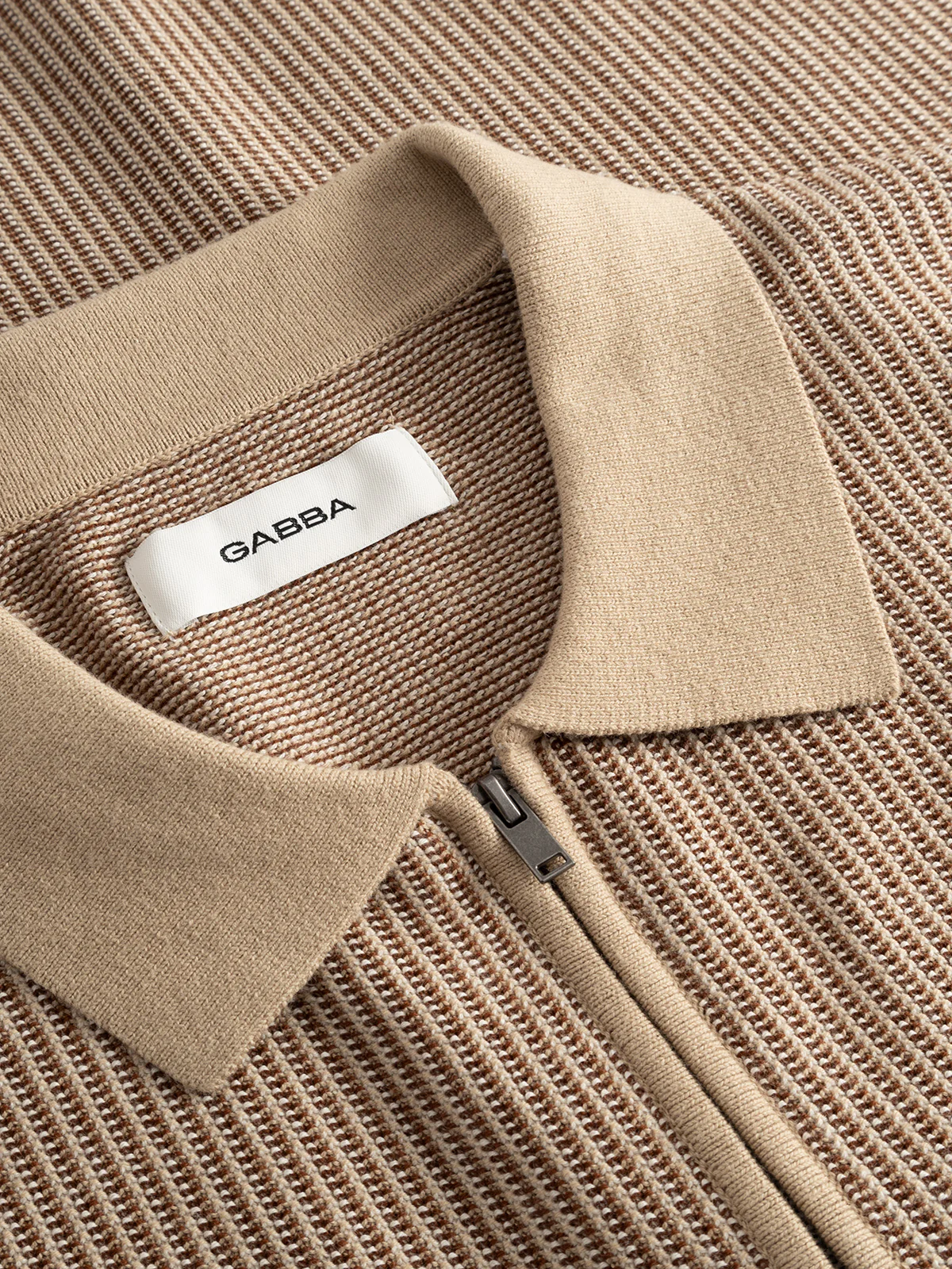 GABoswald Retro SS Knit - Walnut - Image 6