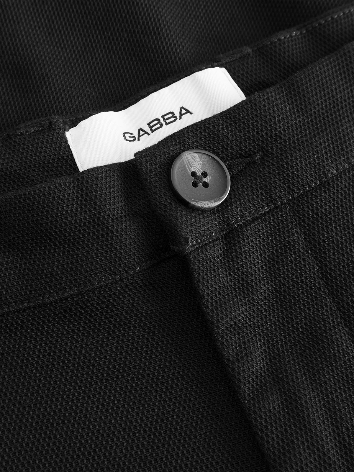GABpaul L.C. Zip Crop Doby Pant - Blue Black - Image 5