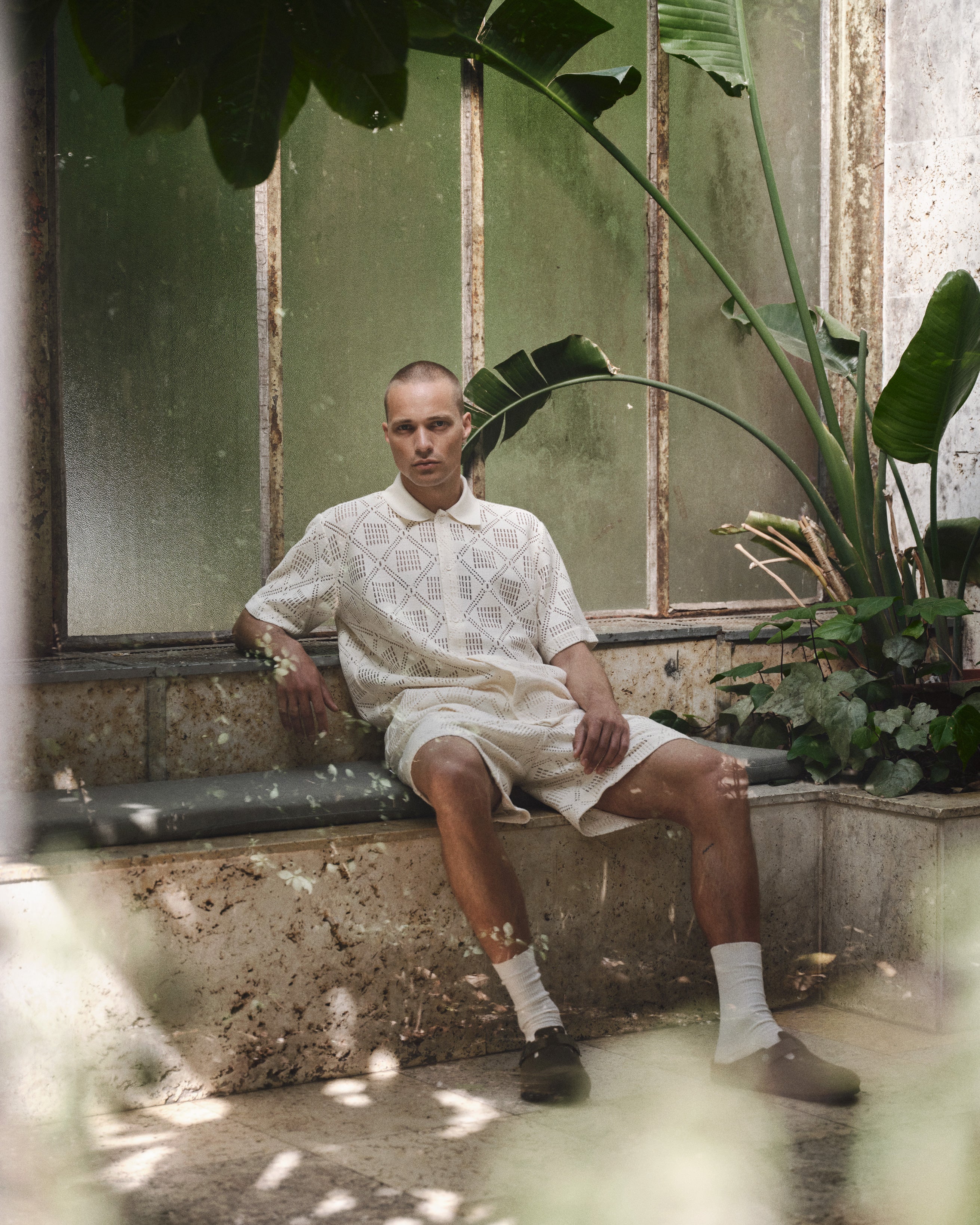 GABsteven Croch SS Shirt GRS - Birch