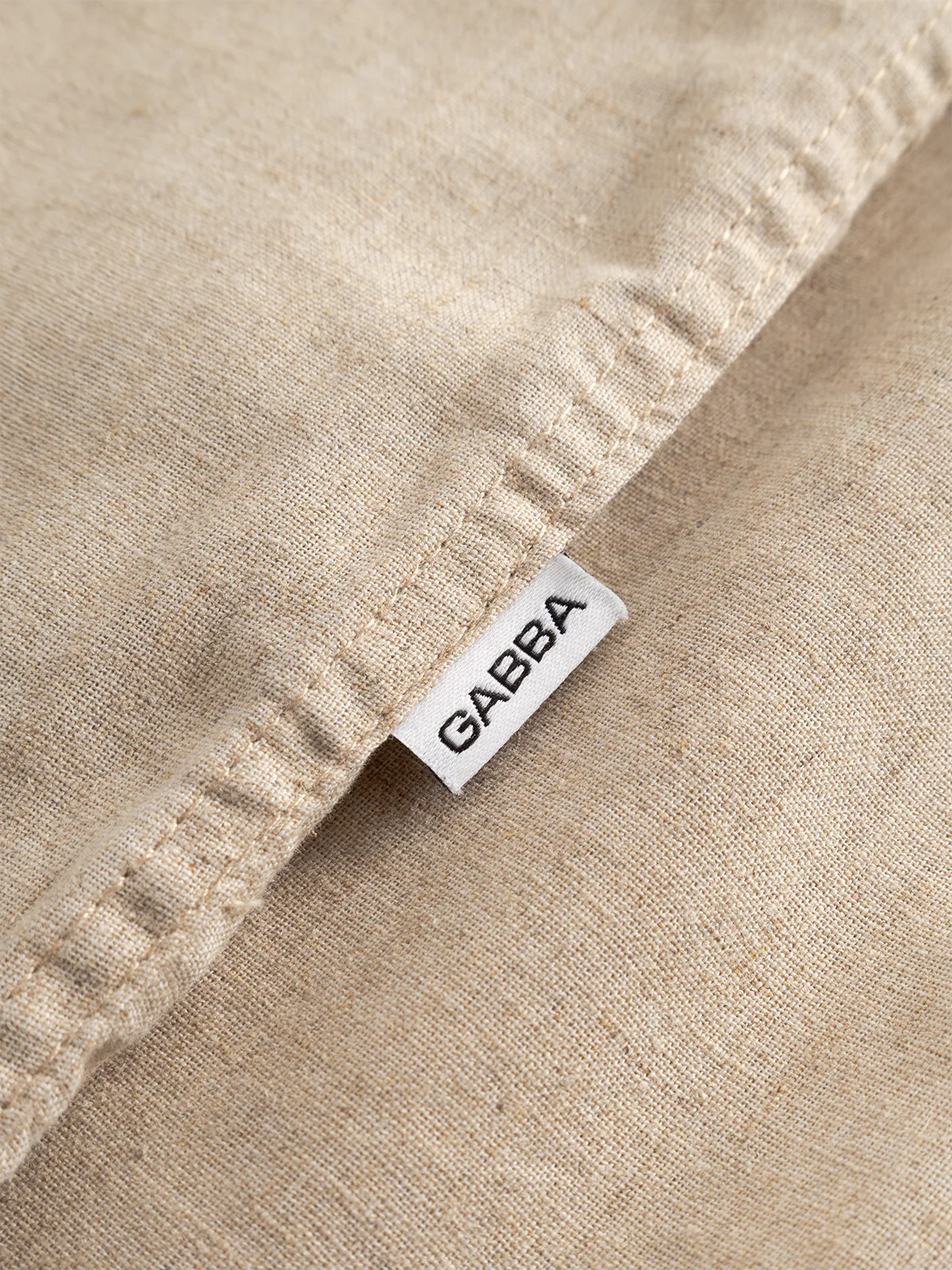 GABsven Reg Lins LS Shirt - Sand - Image 5