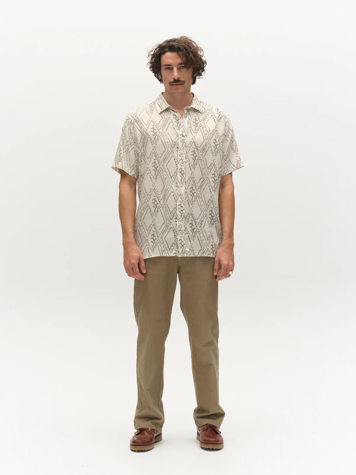 GABsven Reg Zag SS Shirt - Multi Pattern - Image 9