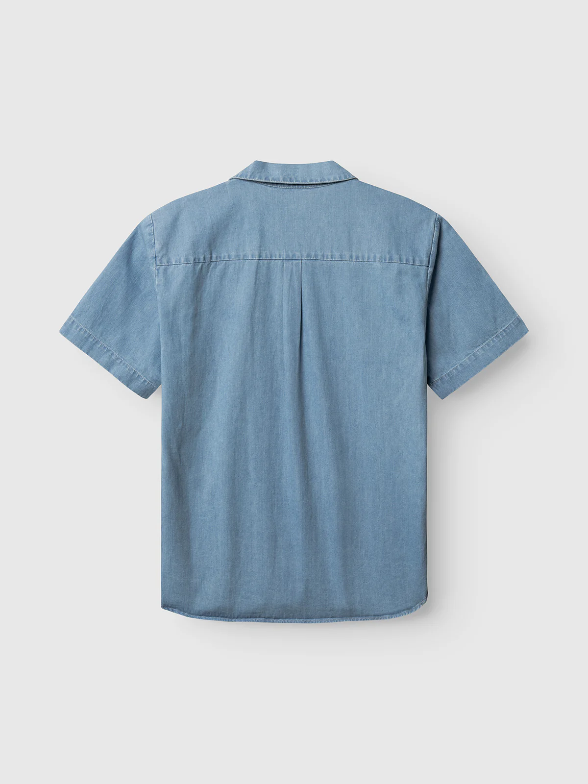GABtimo Resort Denim SS Shirt - Lt. Denim Blue - Image 4