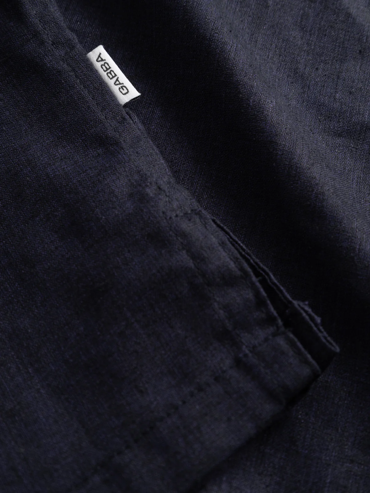GABtimo Resort Lins SS Shirt - Navy - Image 7