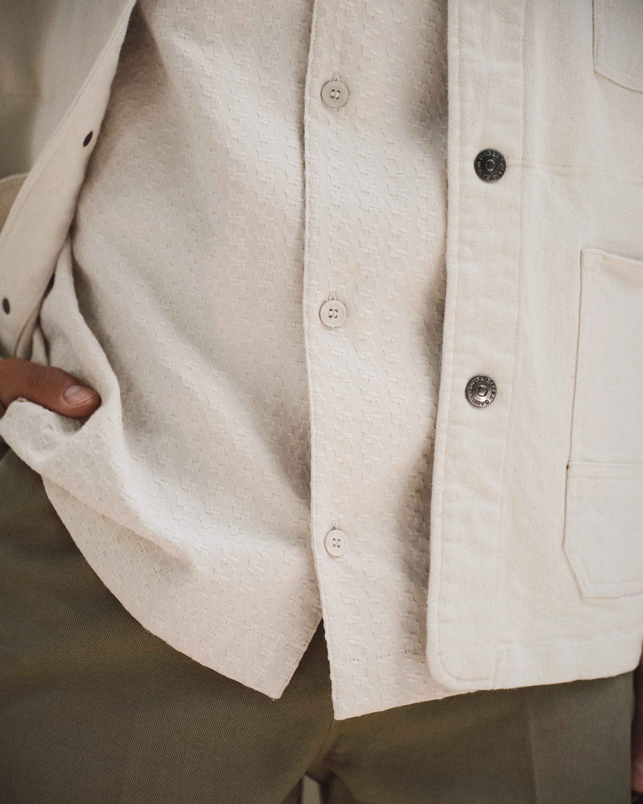 GABtimo Resort Neal SS Shirt - Birch - Image 16