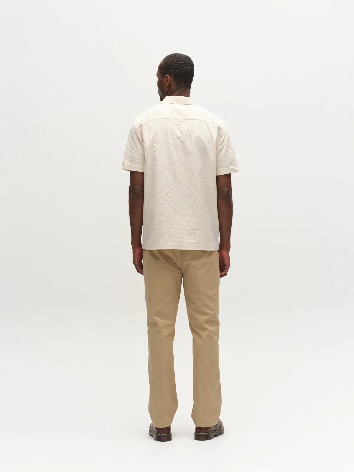 GABtimo Resort Neal SS Shirt - Birch - Image 4