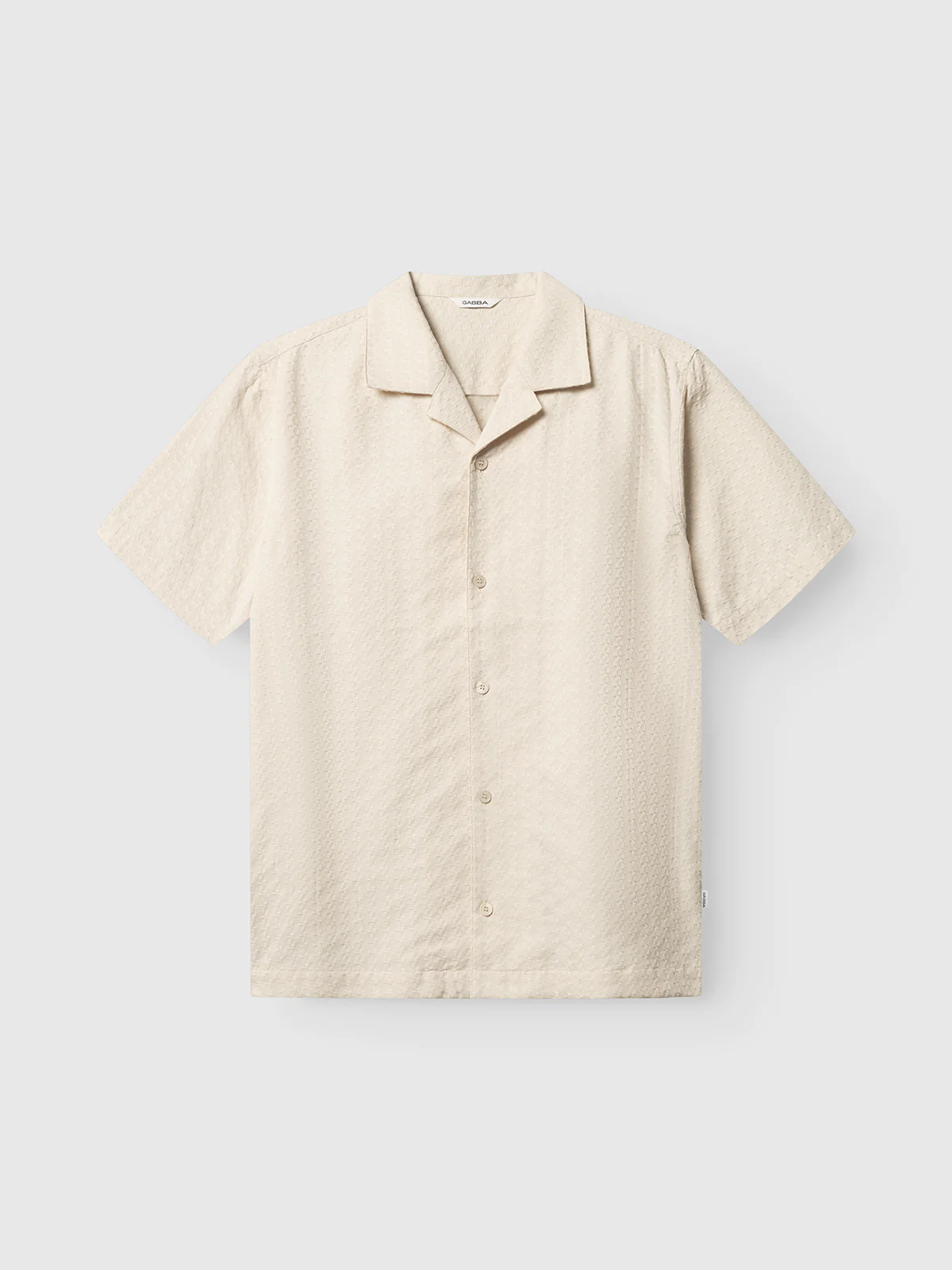 GABtimo Resort Neal SS Shirt - Birch - Image 9