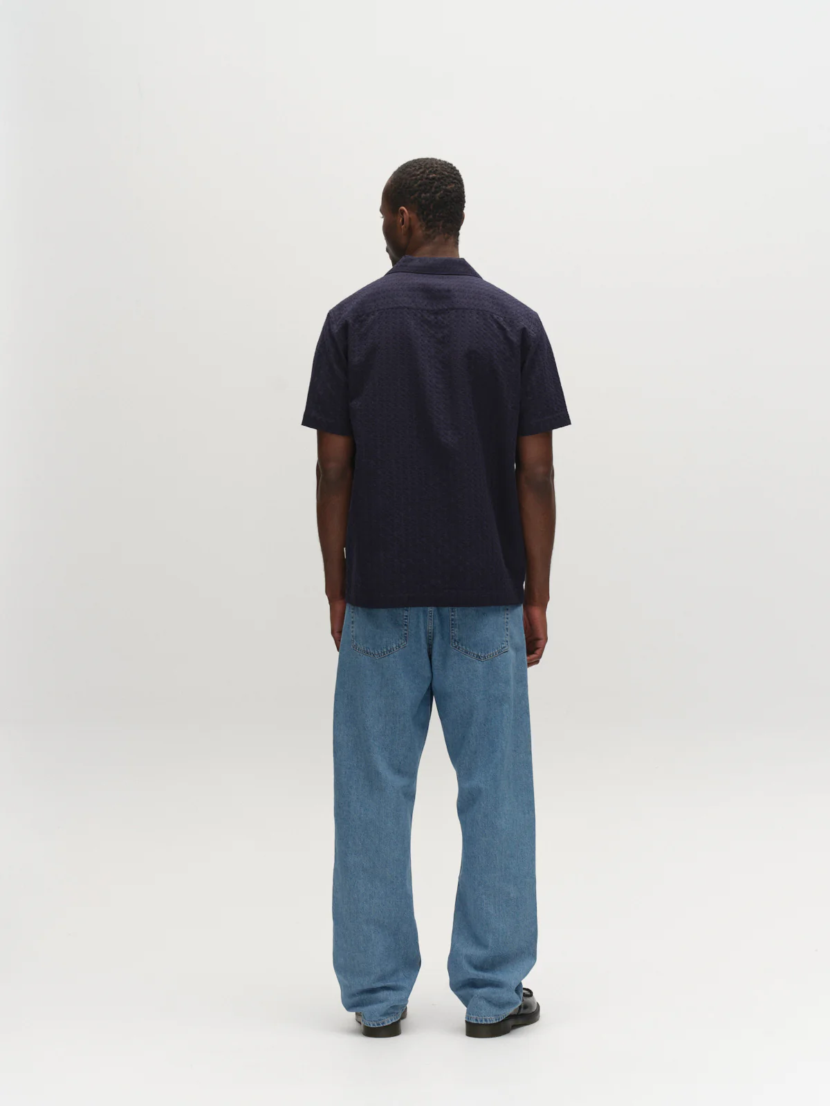 GABtimo Resort Neal SS Shirt - Navy - Image 4