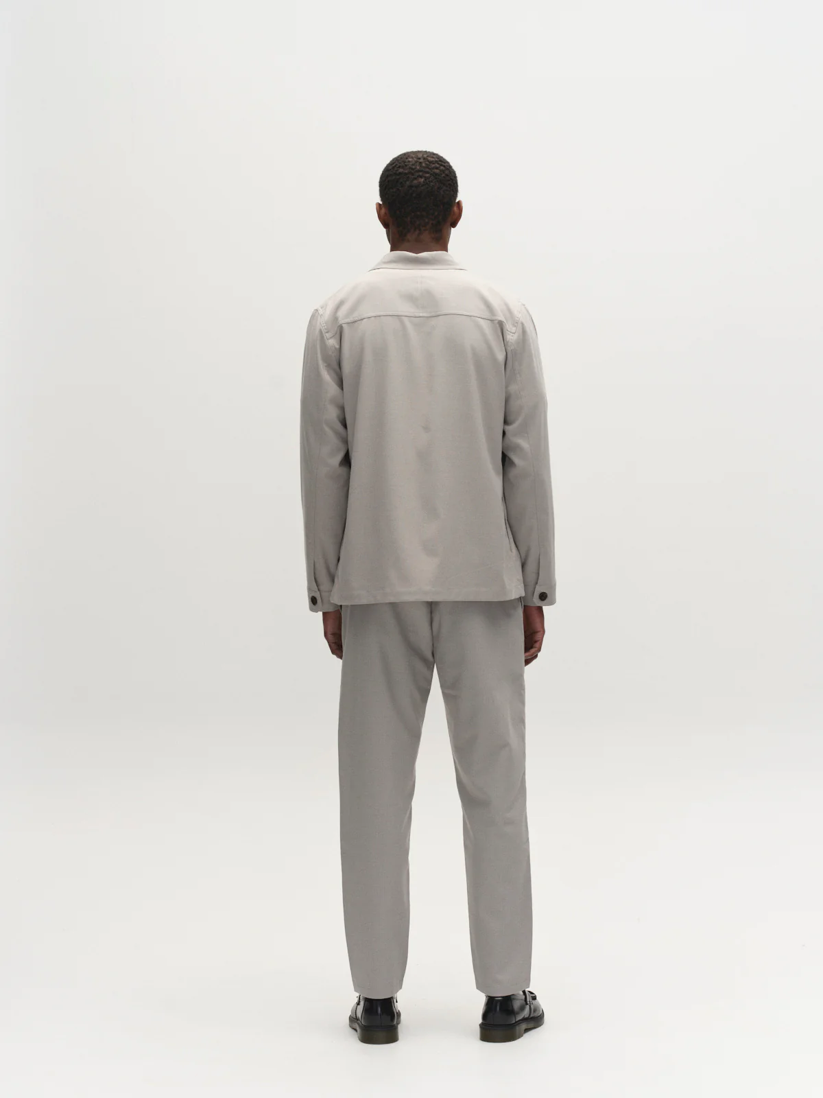 GABtogger Base Deme LS Overshirt - Mineral Gray - Image 11