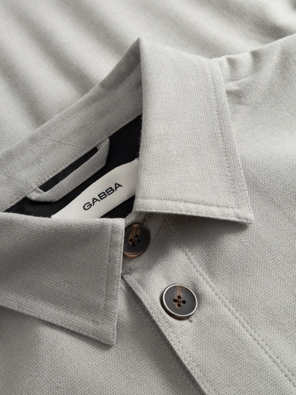 GABtogger Base Deme LS Overshirt - Mineral Gray - Image 5