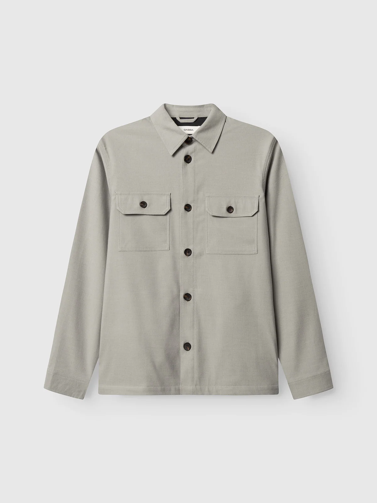 GABtogger Base Deme LS Overshirt - Mineral Gray - Image 8