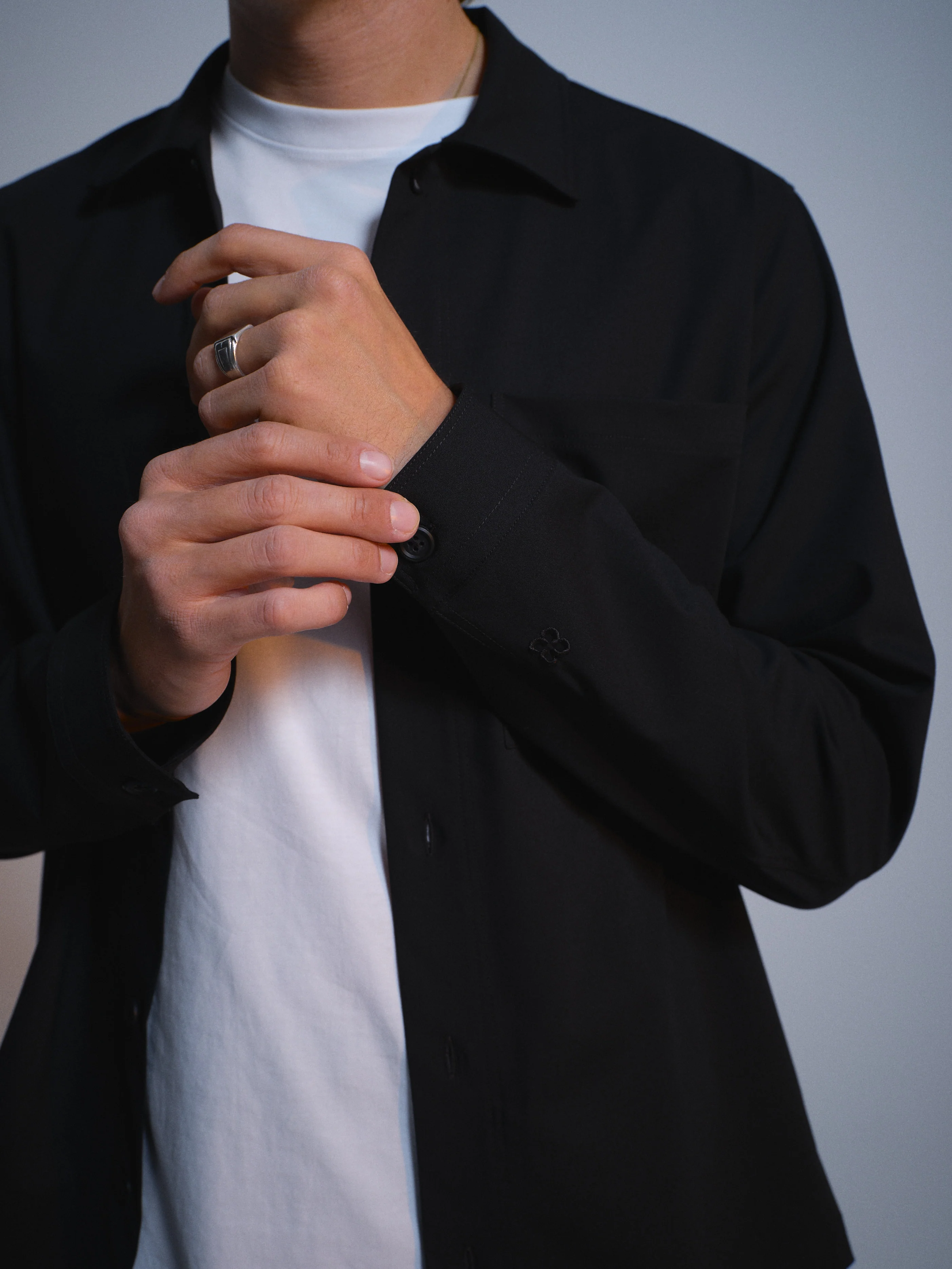GABtogger Tailor Dressy Overshirt - Black - Image 5